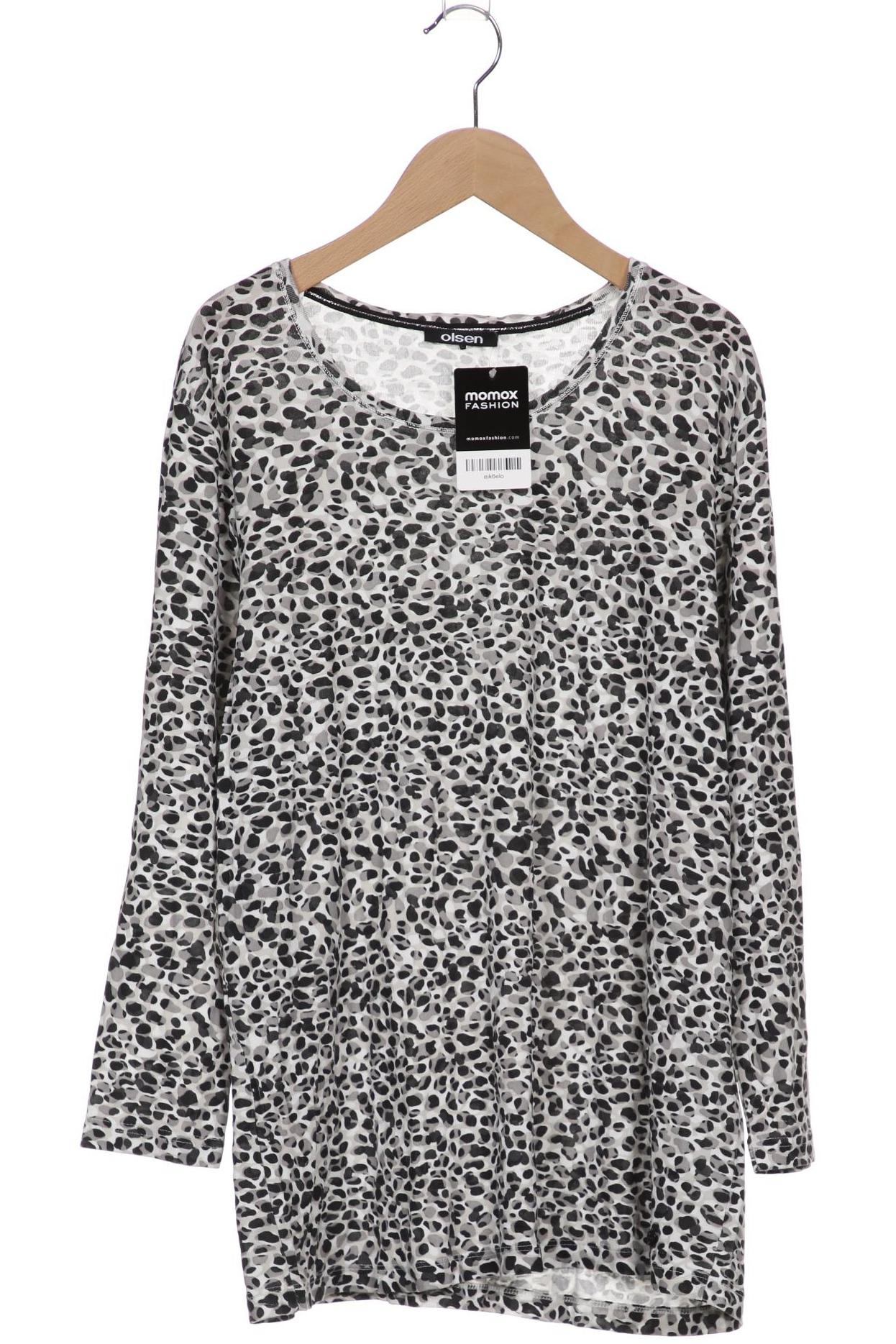 

Olsen Damen Langarmshirt, grau, Gr. 48