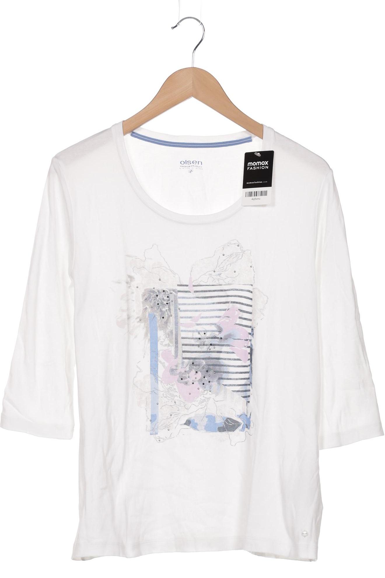 

Olsen Damen Langarmshirt, weiß, Gr. 44