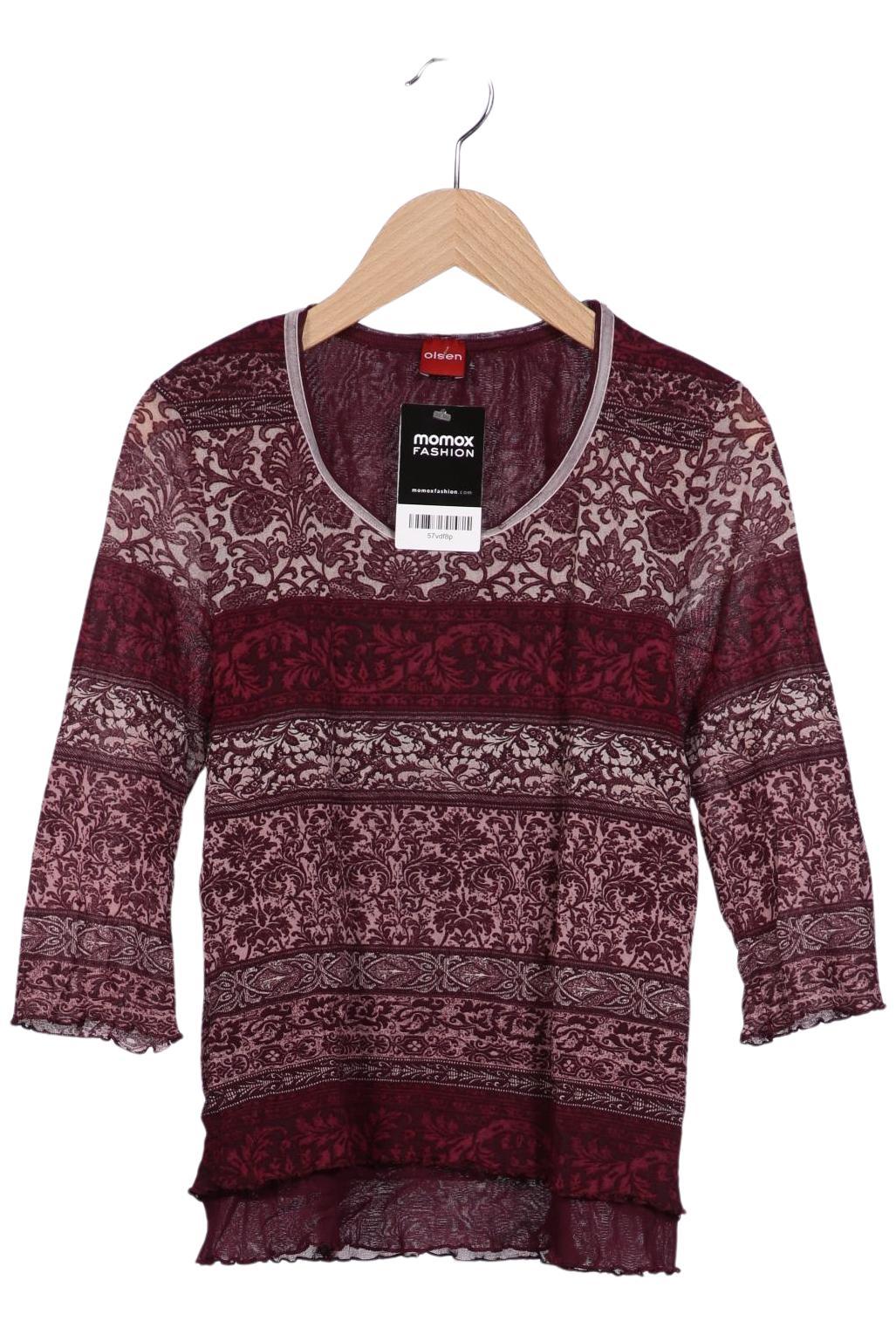 

Olsen Damen Langarmshirt, rot, Gr. 36