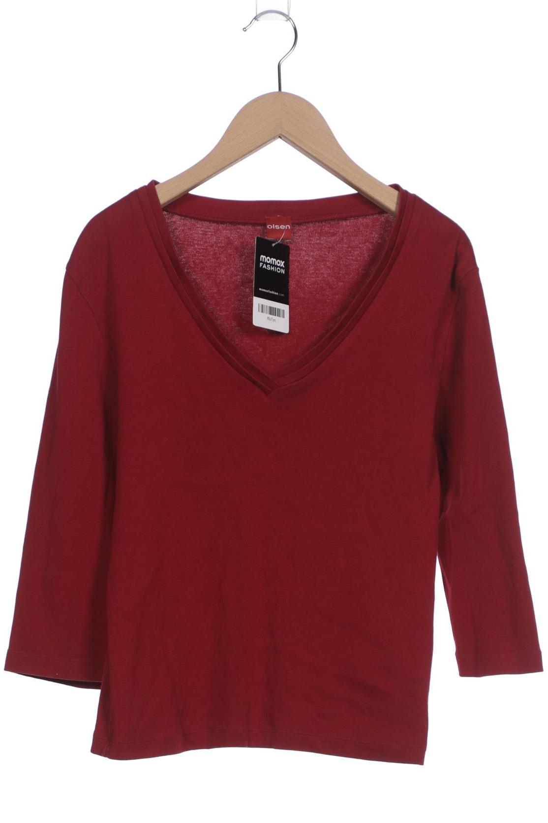 

Olsen Damen Langarmshirt, rot, Gr. 38
