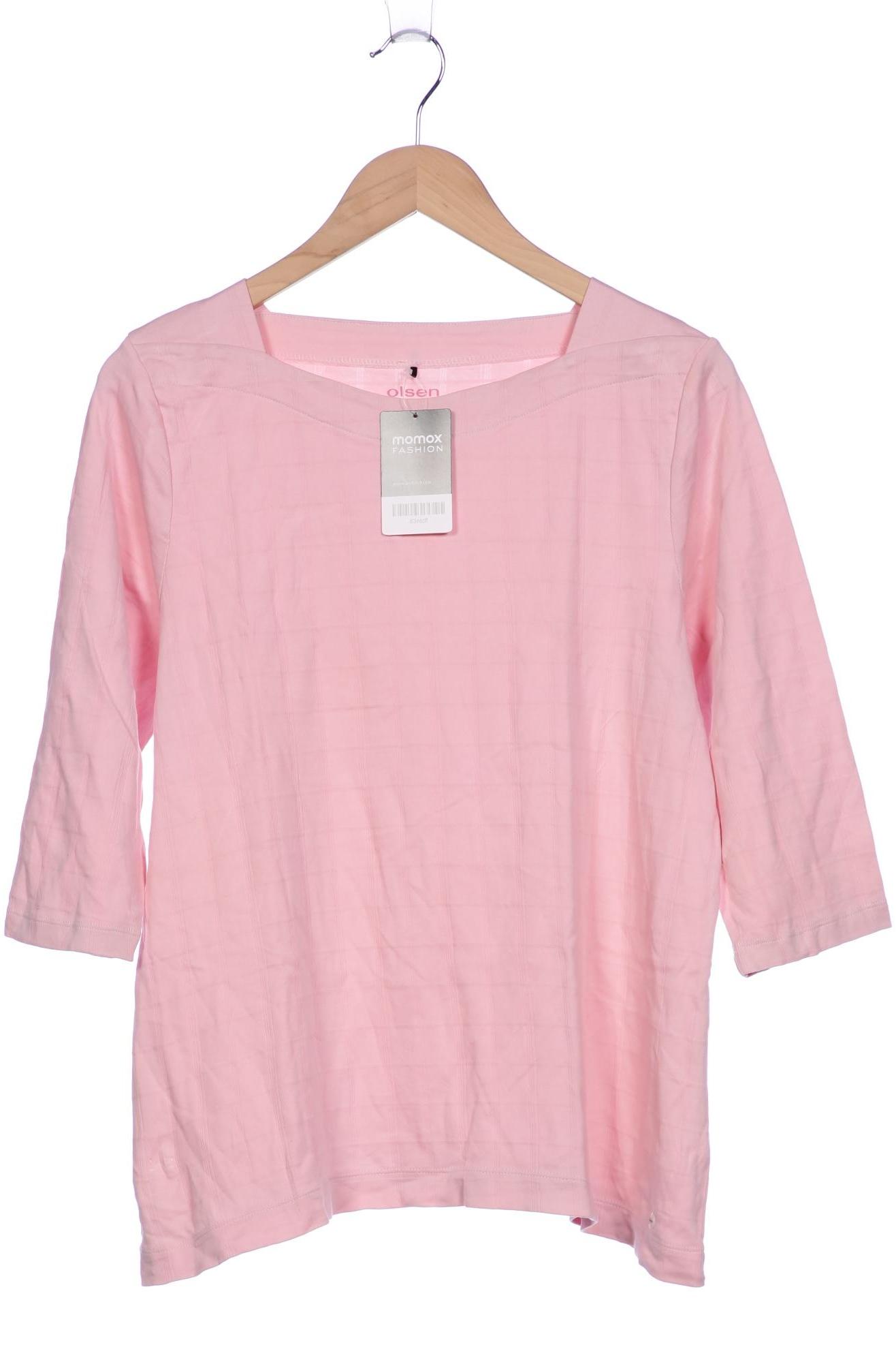 

Olsen Damen Langarmshirt, pink, Gr. uni