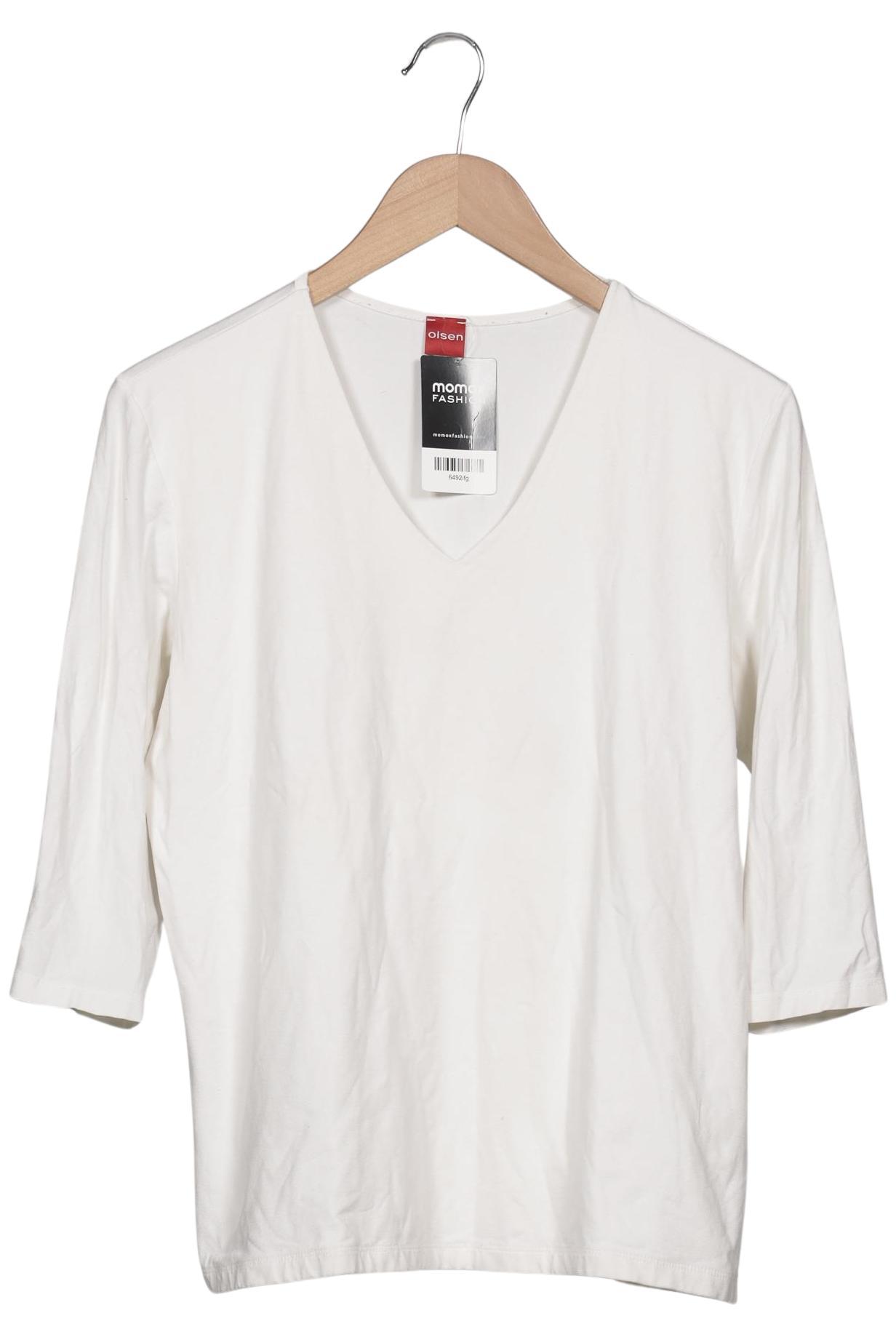 

Olsen Damen Langarmshirt, weiß, Gr. 44