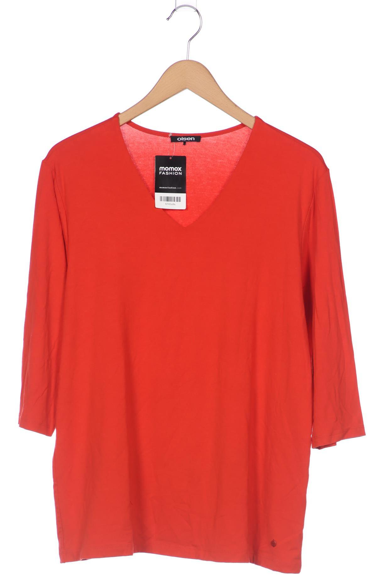 

Olsen Damen Langarmshirt, rot, Gr. 46