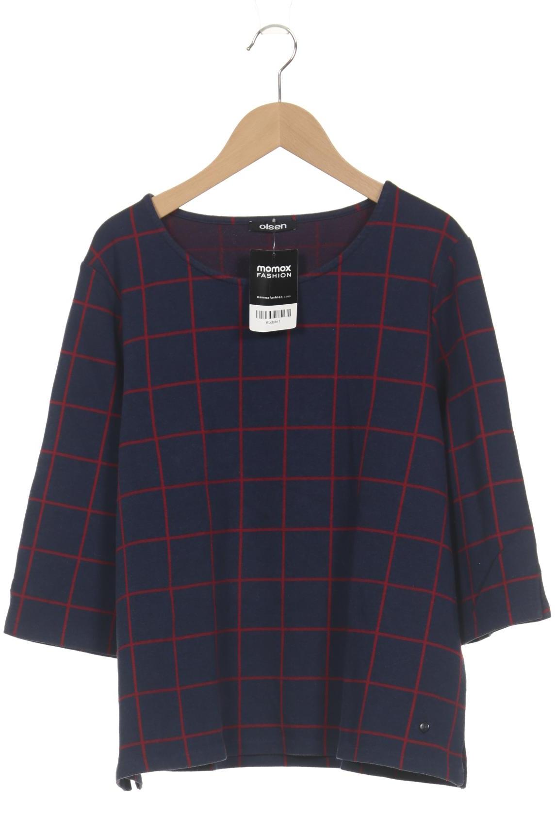 

Olsen Damen Langarmshirt, marineblau, Gr. 44