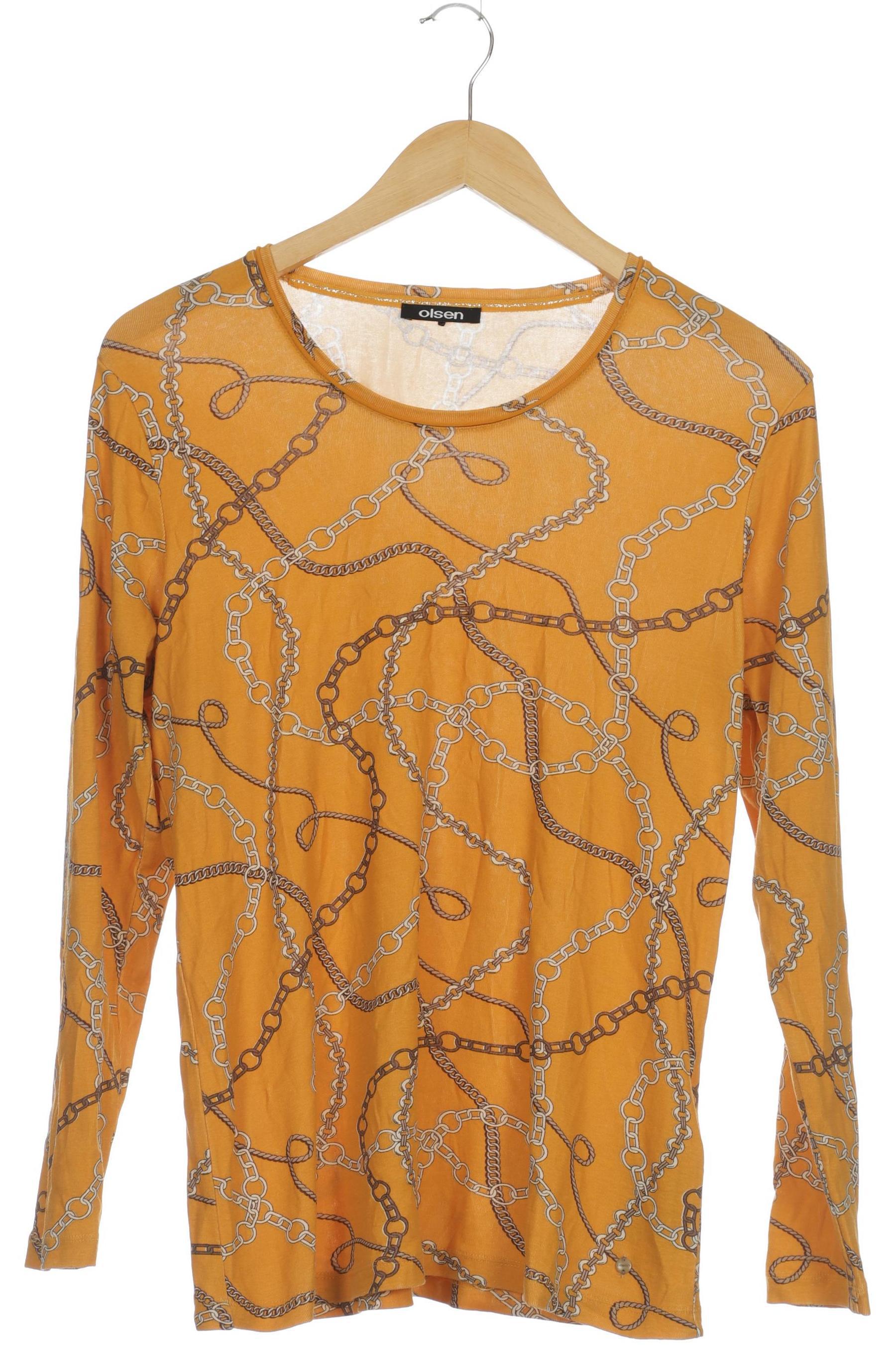 

Olsen Damen Langarmshirt, orange, Gr. 44