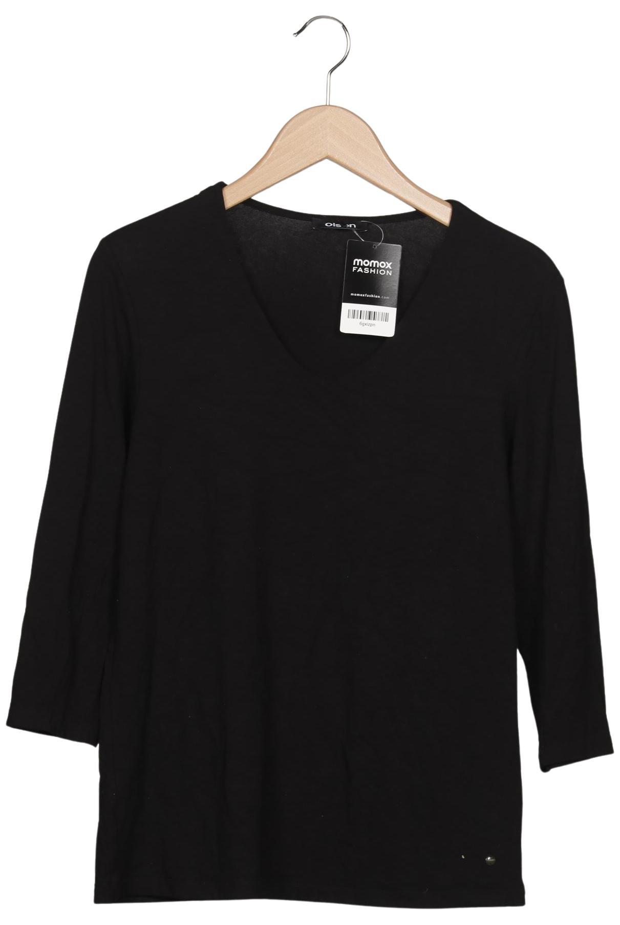 

Olsen Damen Langarmshirt, schwarz, Gr. 40