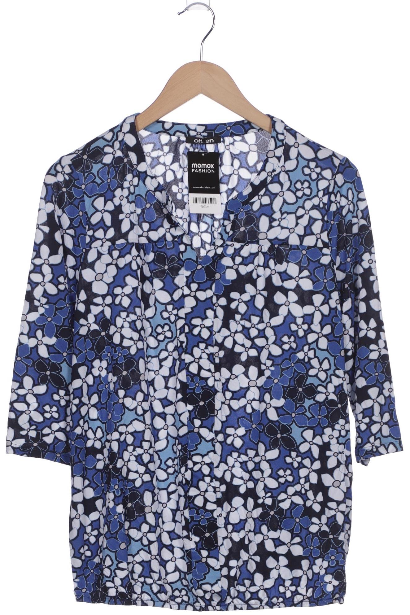 

Olsen Damen Langarmshirt, blau, Gr. 44