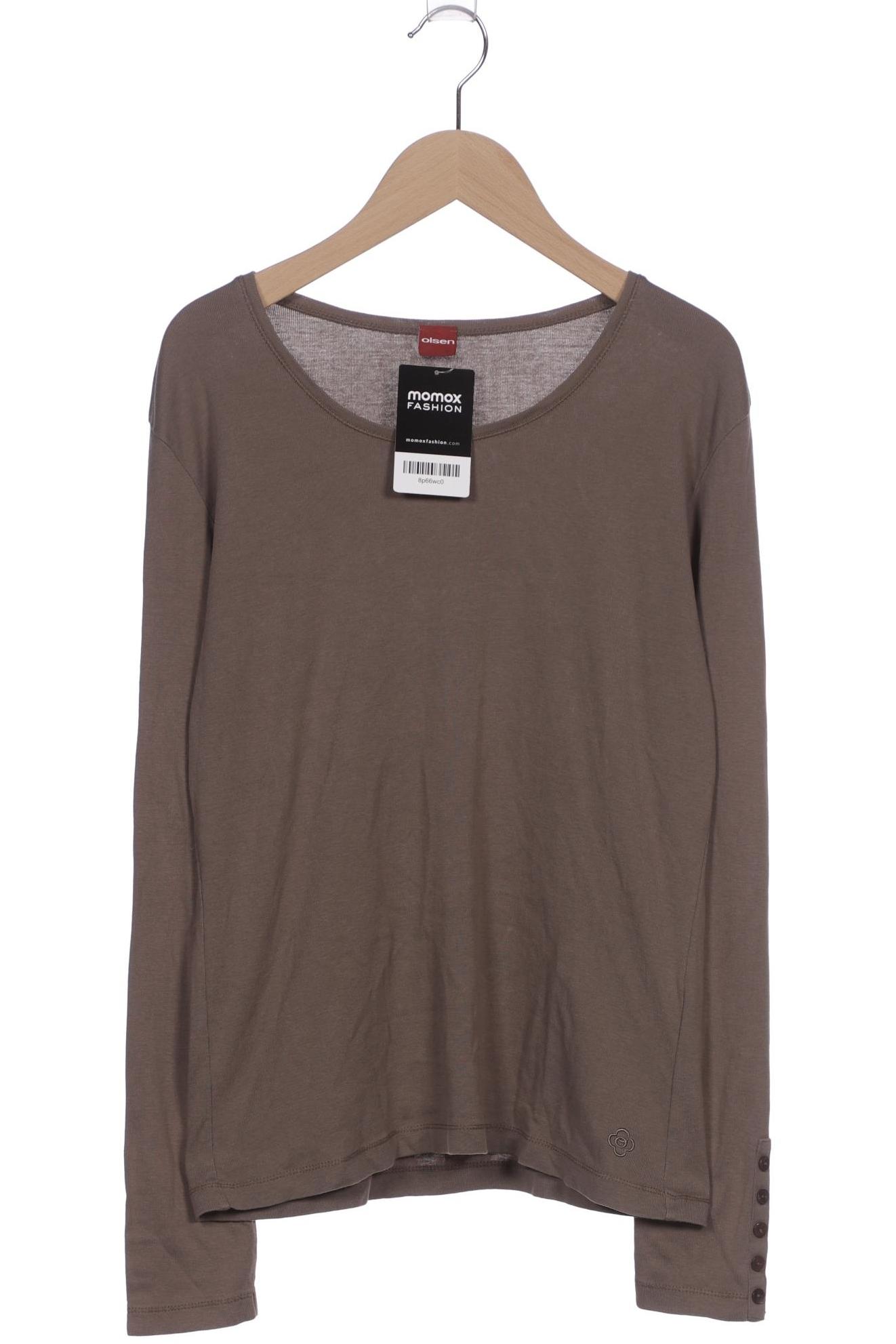 

Olsen Damen Langarmshirt, braun, Gr. 38