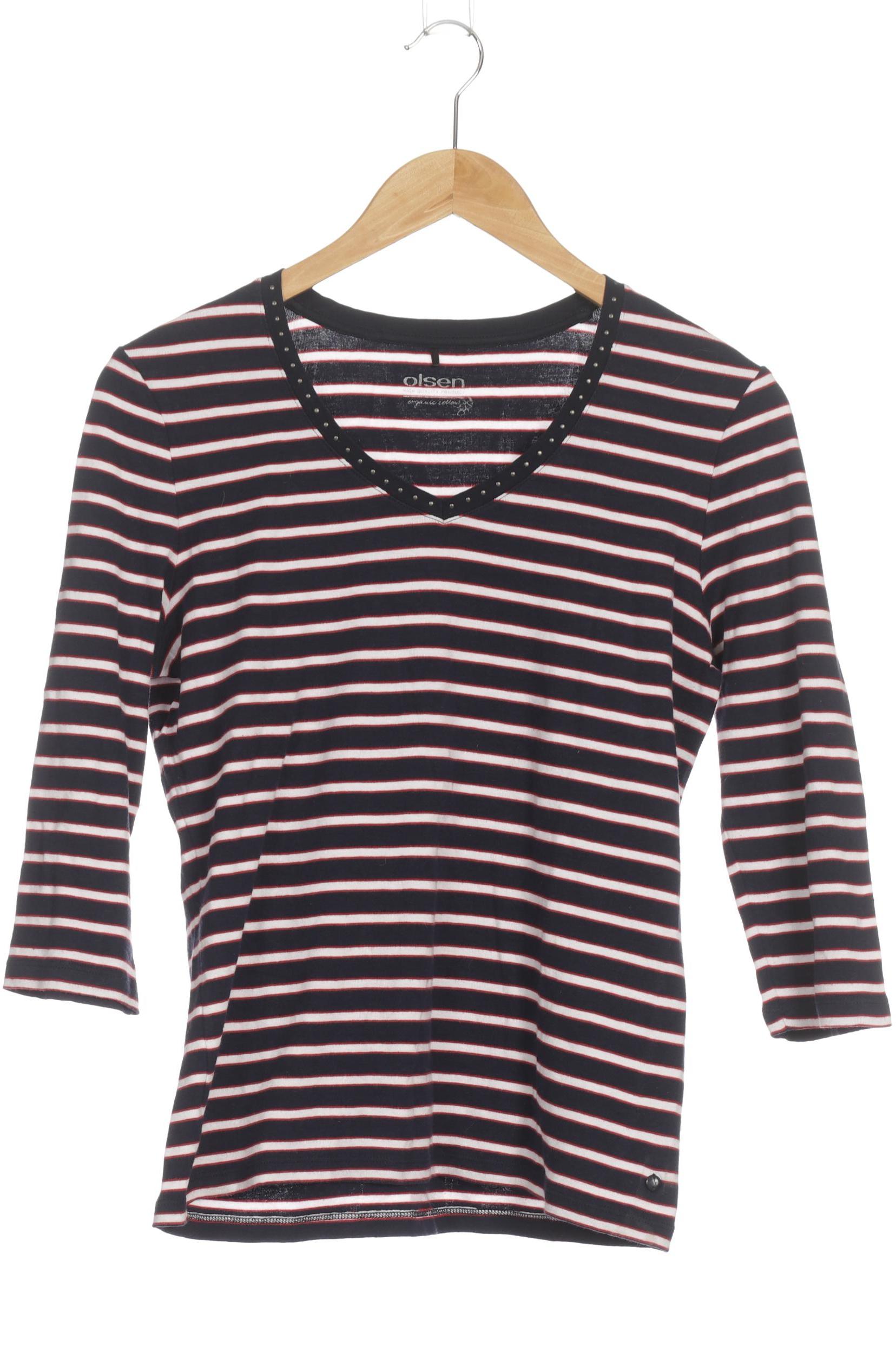 

Olsen Damen Langarmshirt, blau, Gr. 38