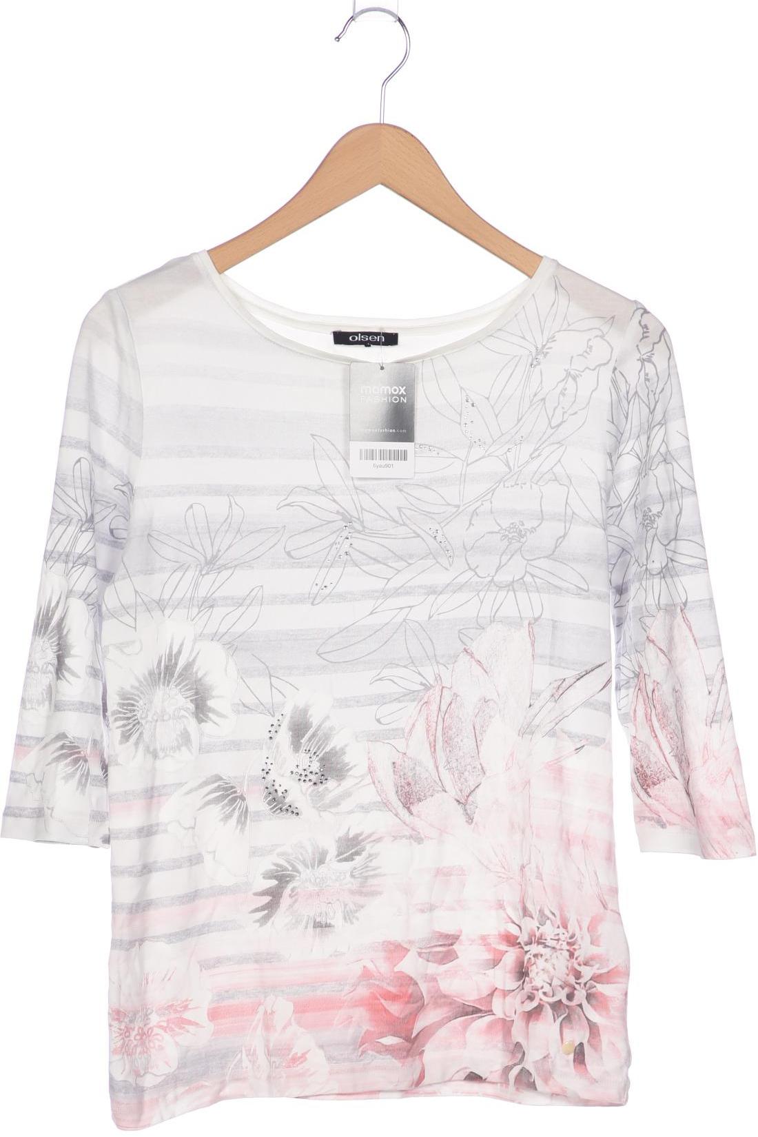 

Olsen Damen Langarmshirt, weiß, Gr. 40