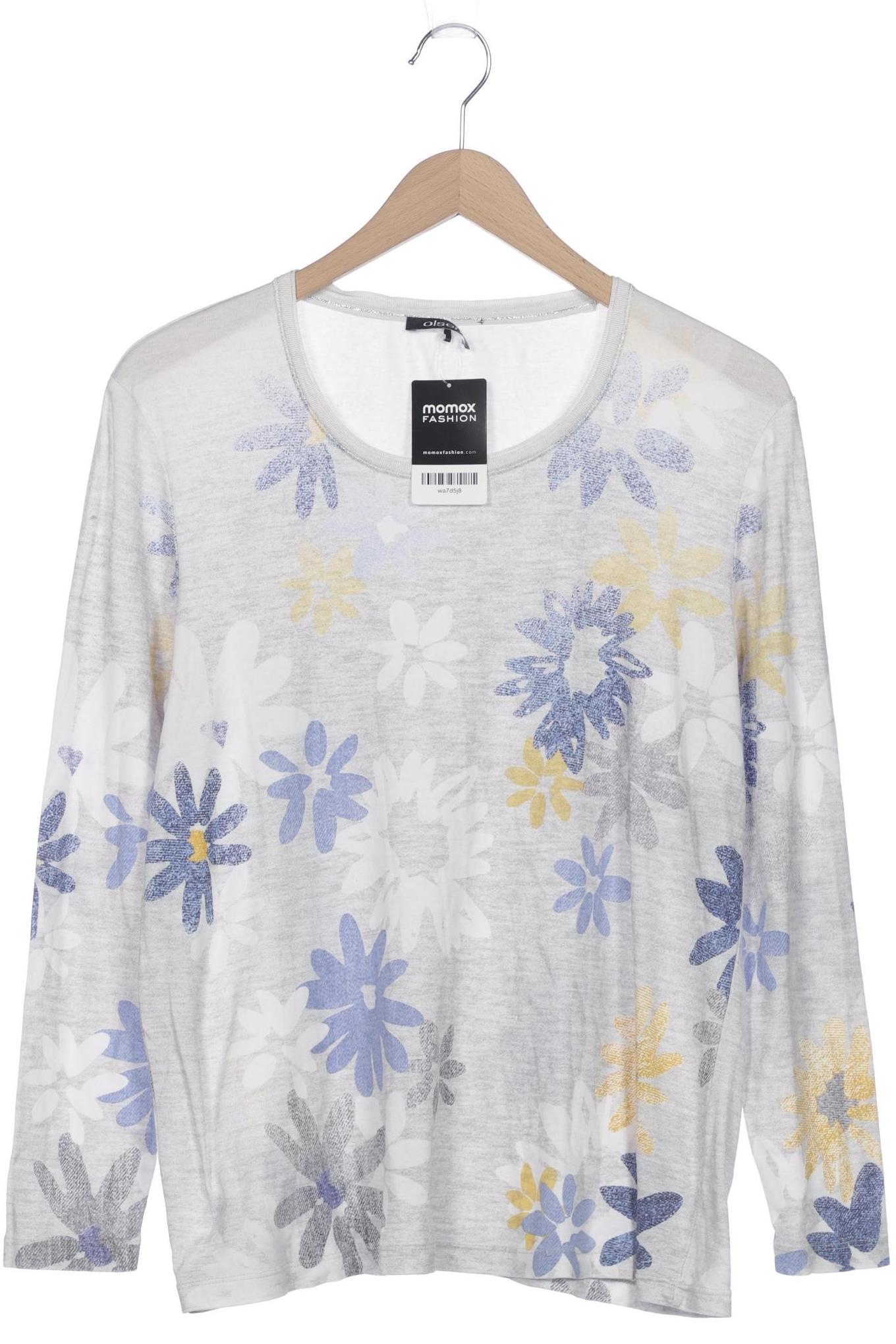 

Olsen Damen Langarmshirt, grau, Gr. 42