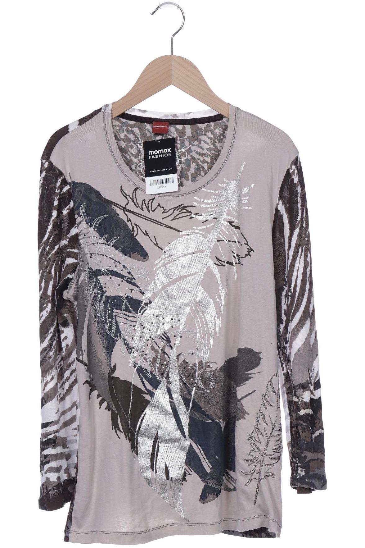 

Olsen Damen Langarmshirt, beige, Gr. 42