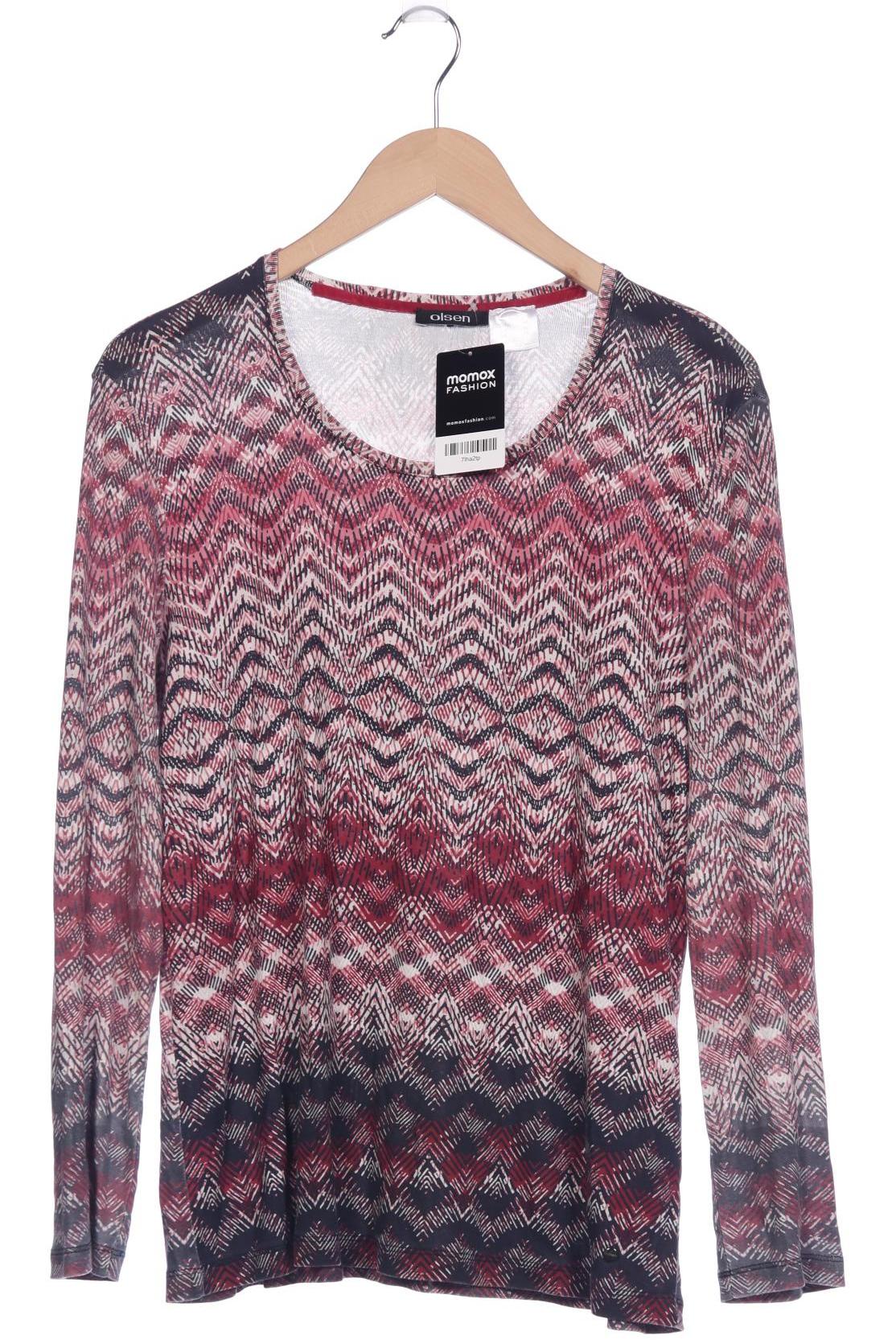

Olsen Damen Langarmshirt, bordeaux, Gr. 44