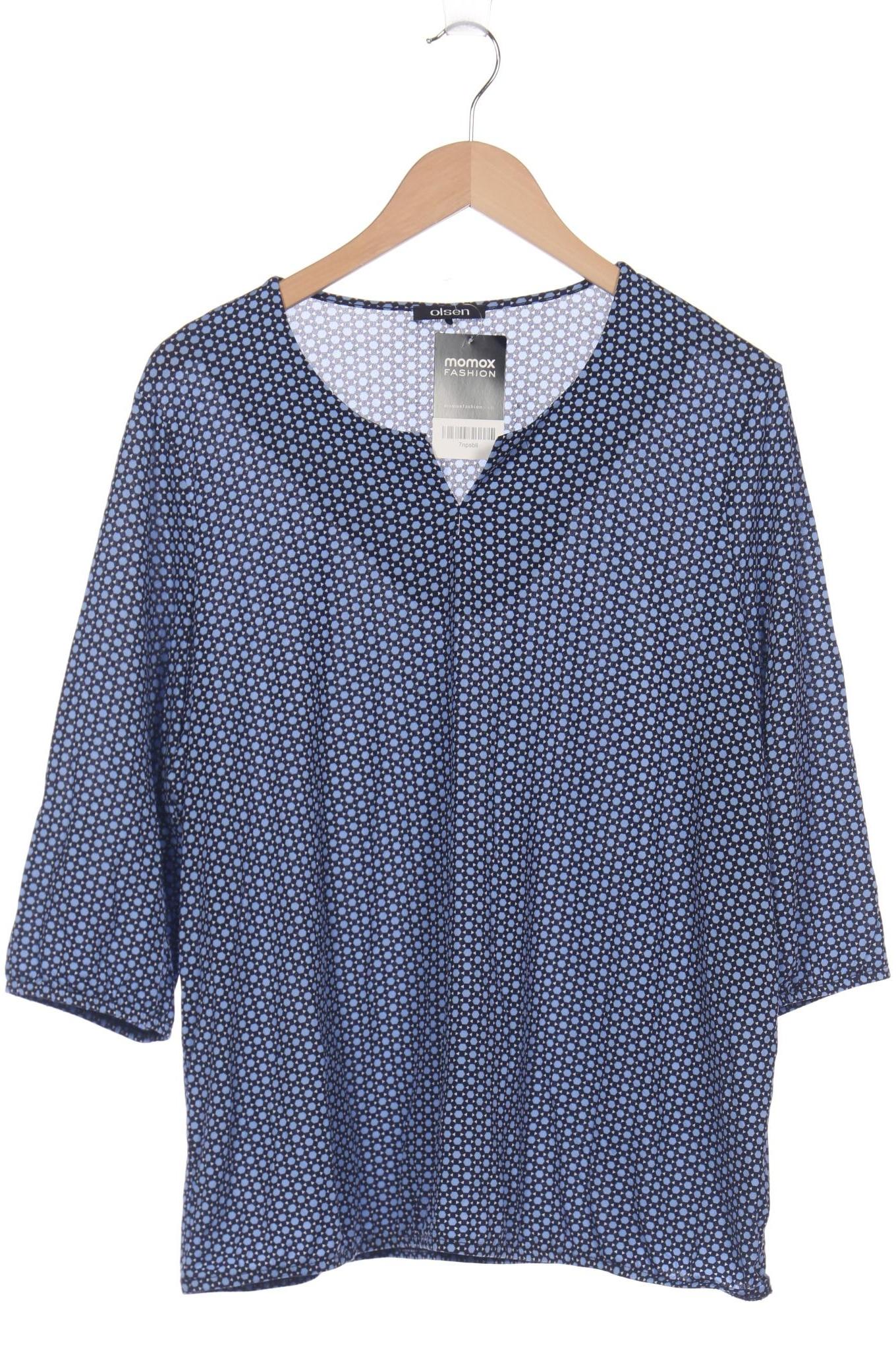 

Olsen Damen Langarmshirt, blau, Gr. 48