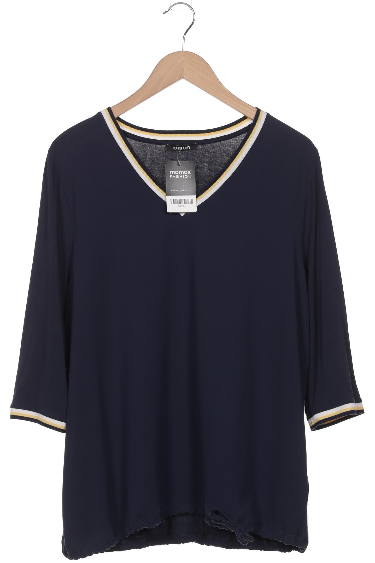 

Olsen Damen Langarmshirt, marineblau, Gr. 48