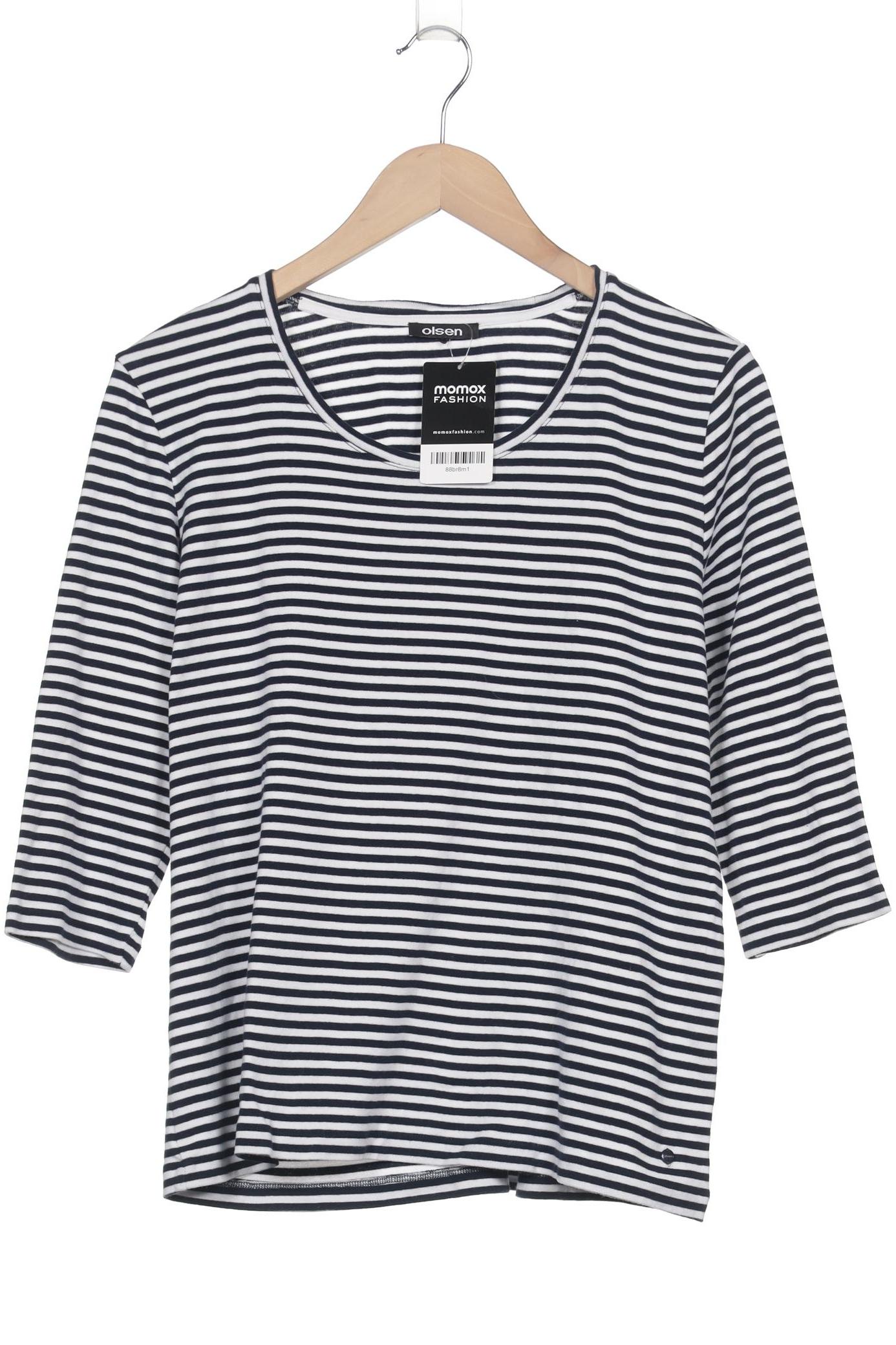 

Olsen Damen Langarmshirt, marineblau, Gr. 42