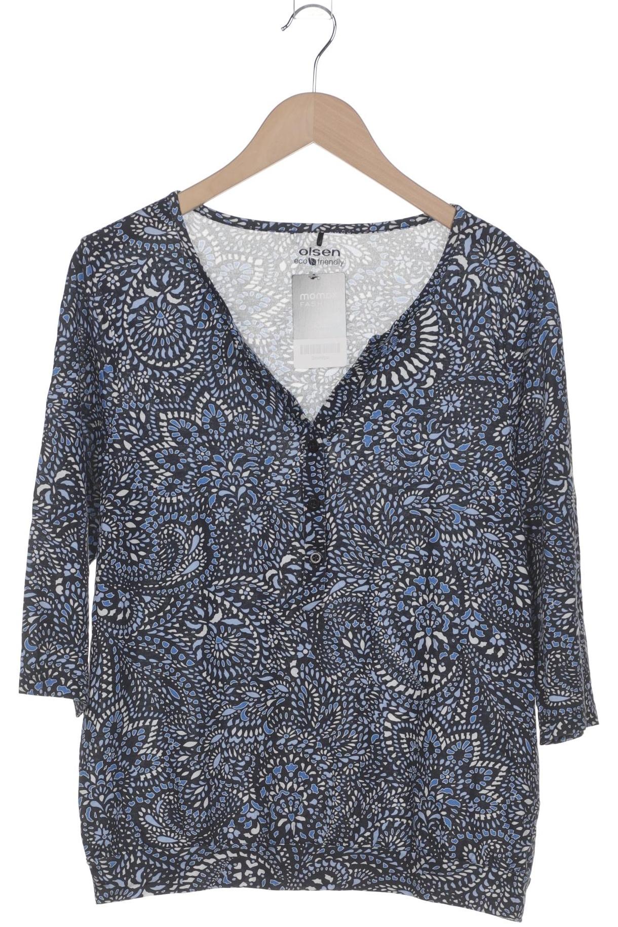 

Olsen Damen Langarmshirt, marineblau, Gr. 40
