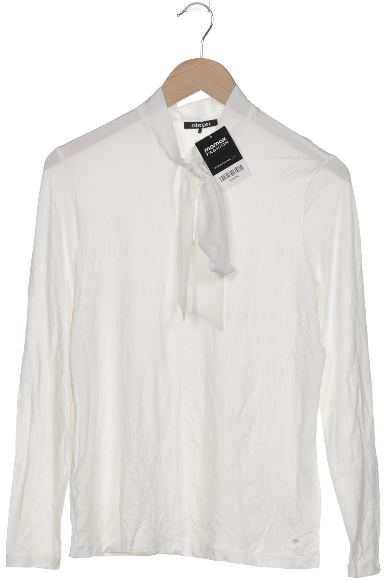 

Olsen Damen Langarmshirt, weiß, Gr. 38