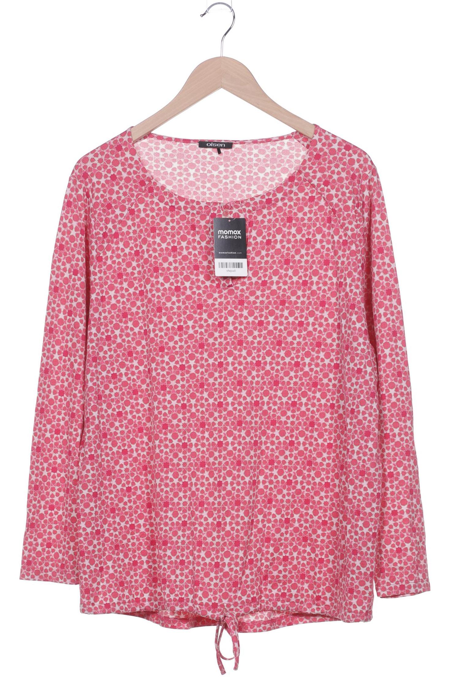 

Olsen Damen Langarmshirt, pink, Gr. 46