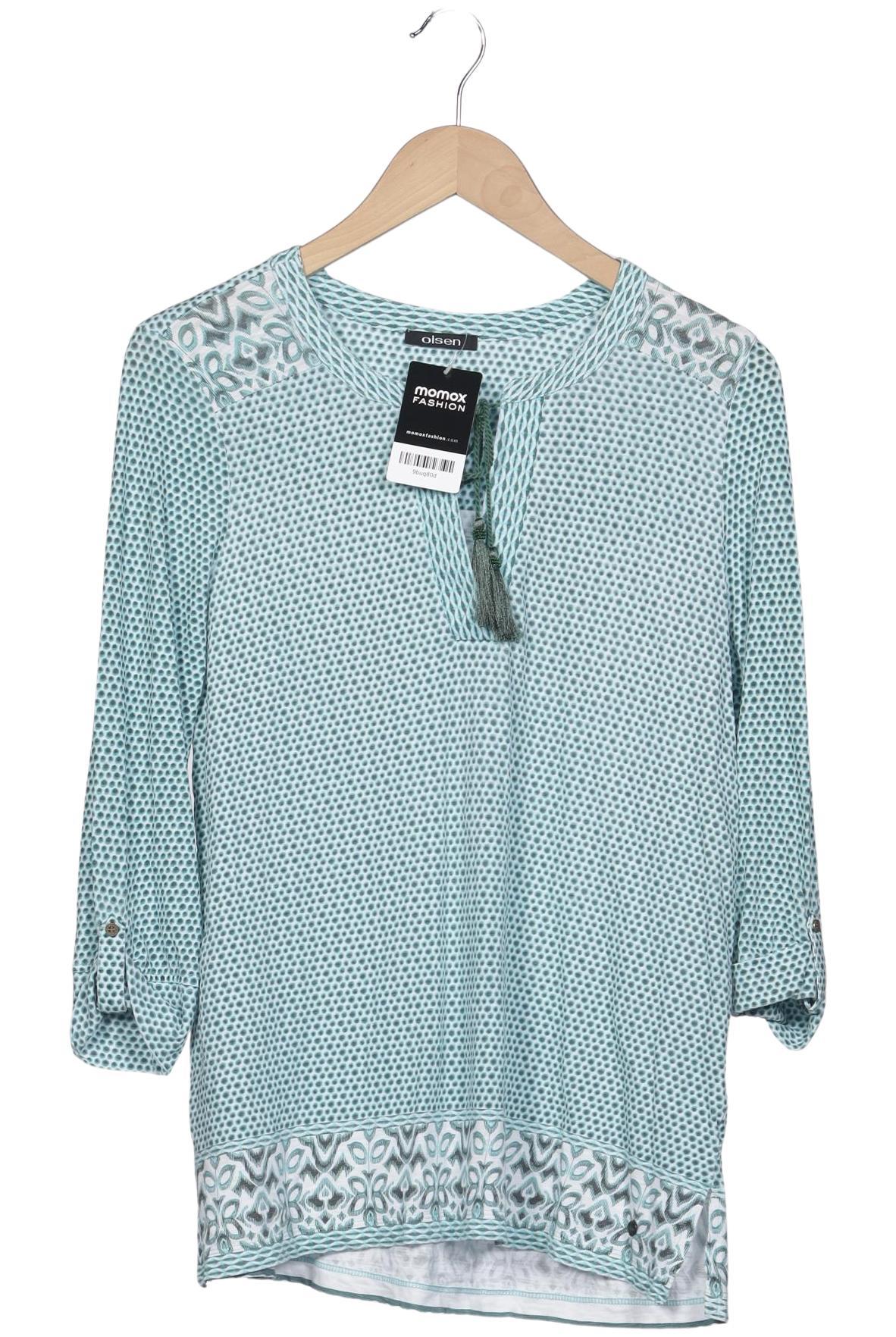 

Olsen Damen Langarmshirt, grün, Gr. 38