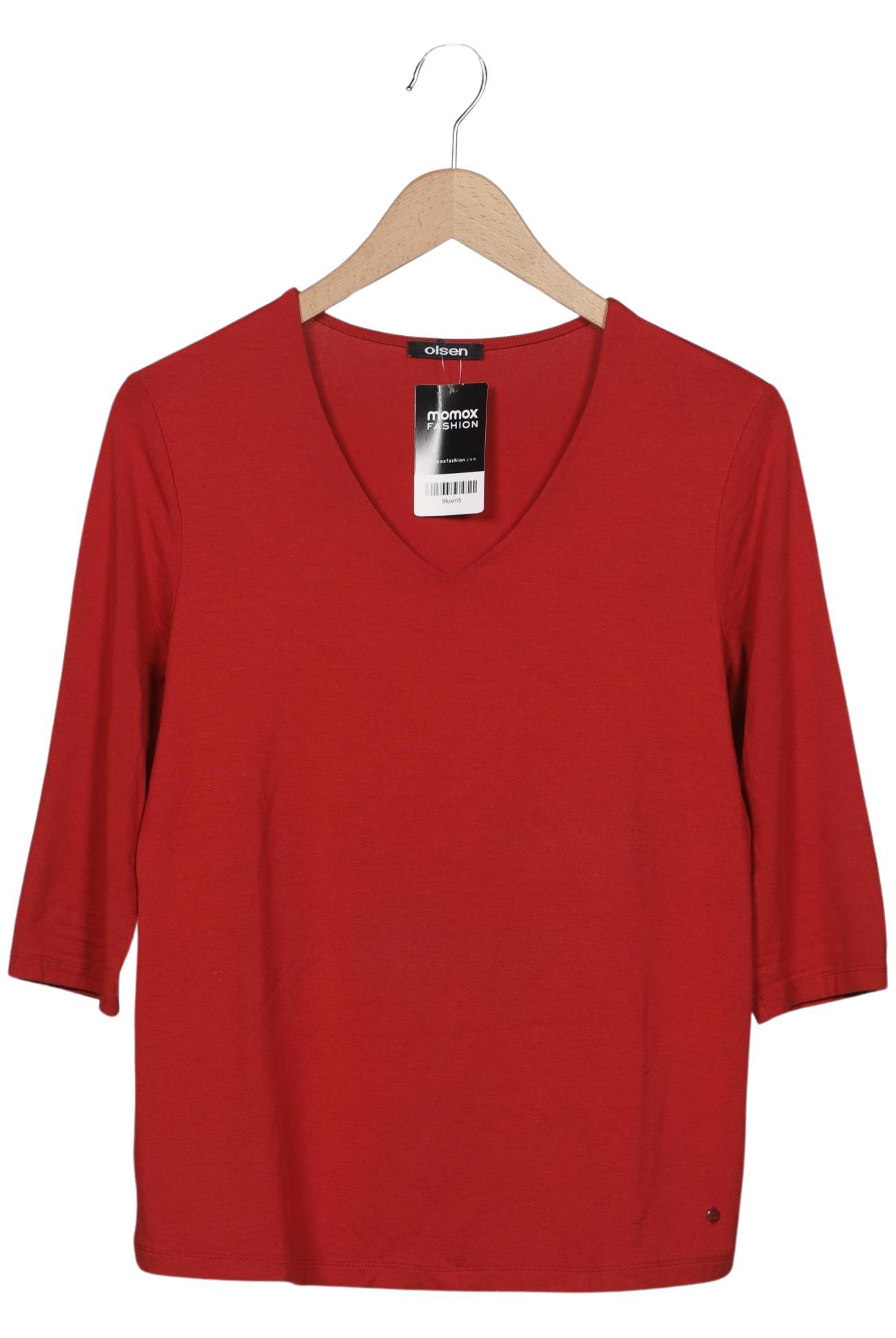 

Olsen Damen Langarmshirt, rot, Gr. 44