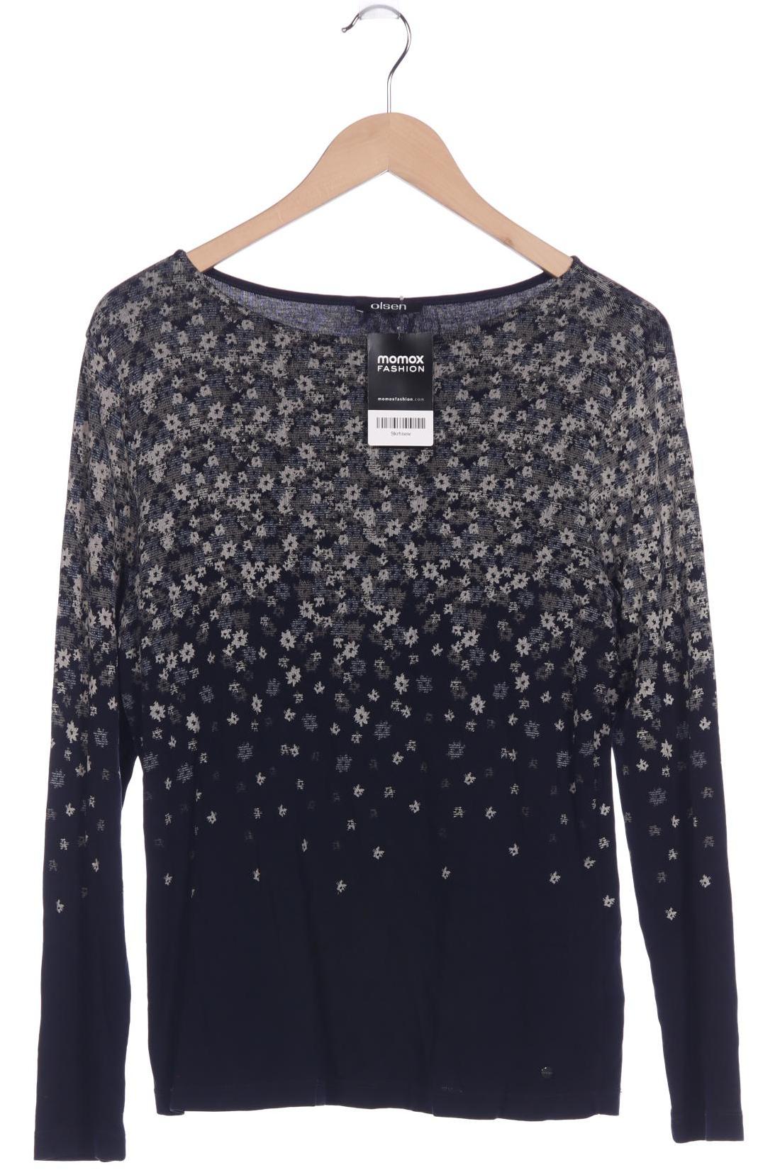 

Olsen Damen Langarmshirt, marineblau, Gr. 42