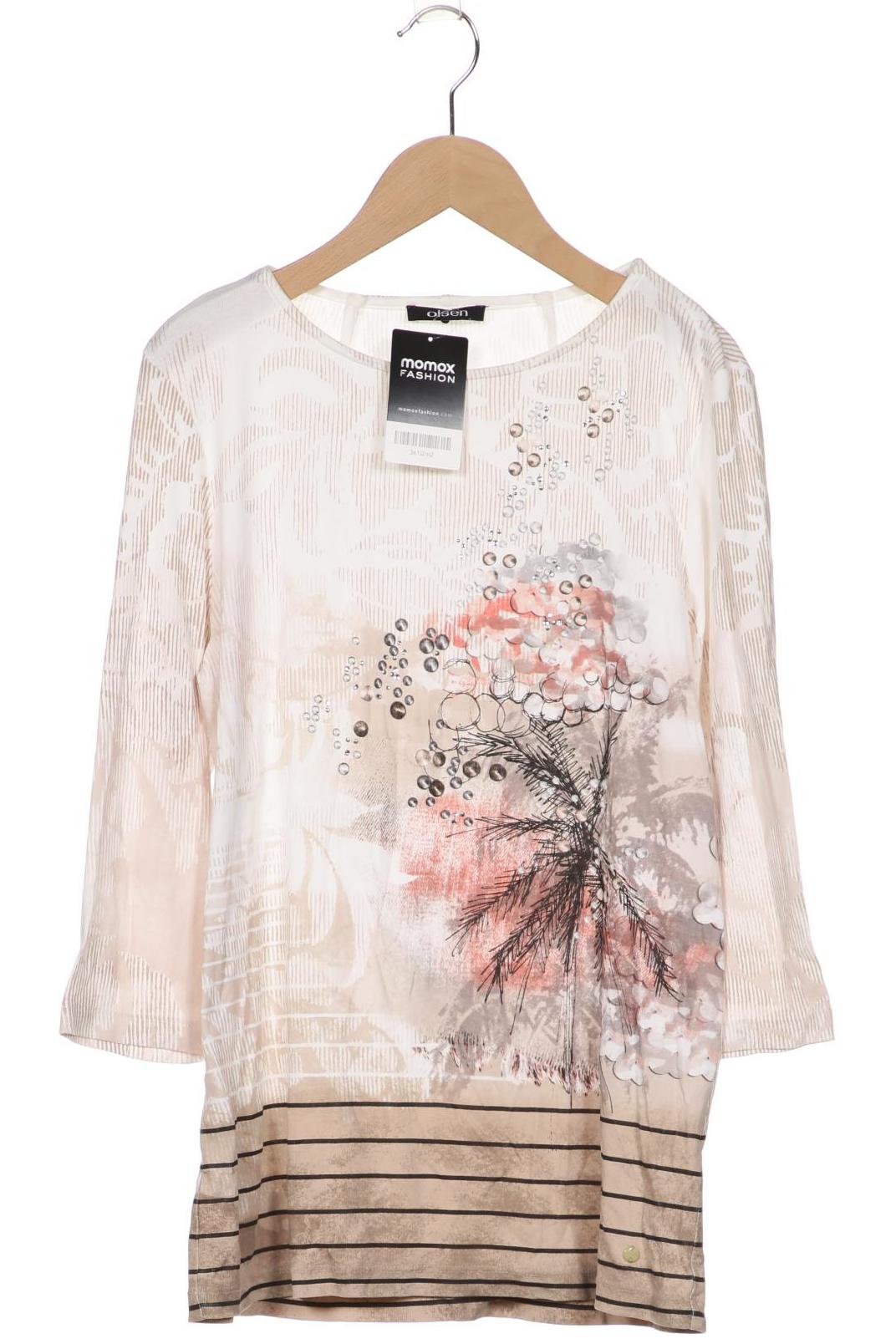 

Olsen Damen Langarmshirt, beige, Gr. 42