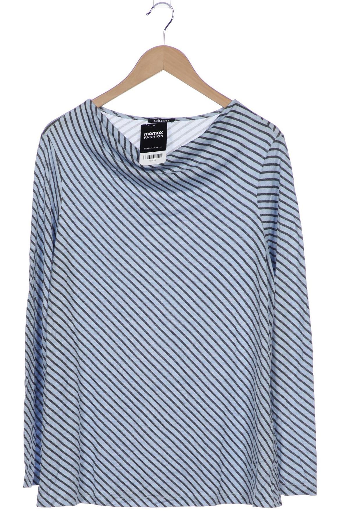 

Olsen Damen Langarmshirt, blau, Gr. 44