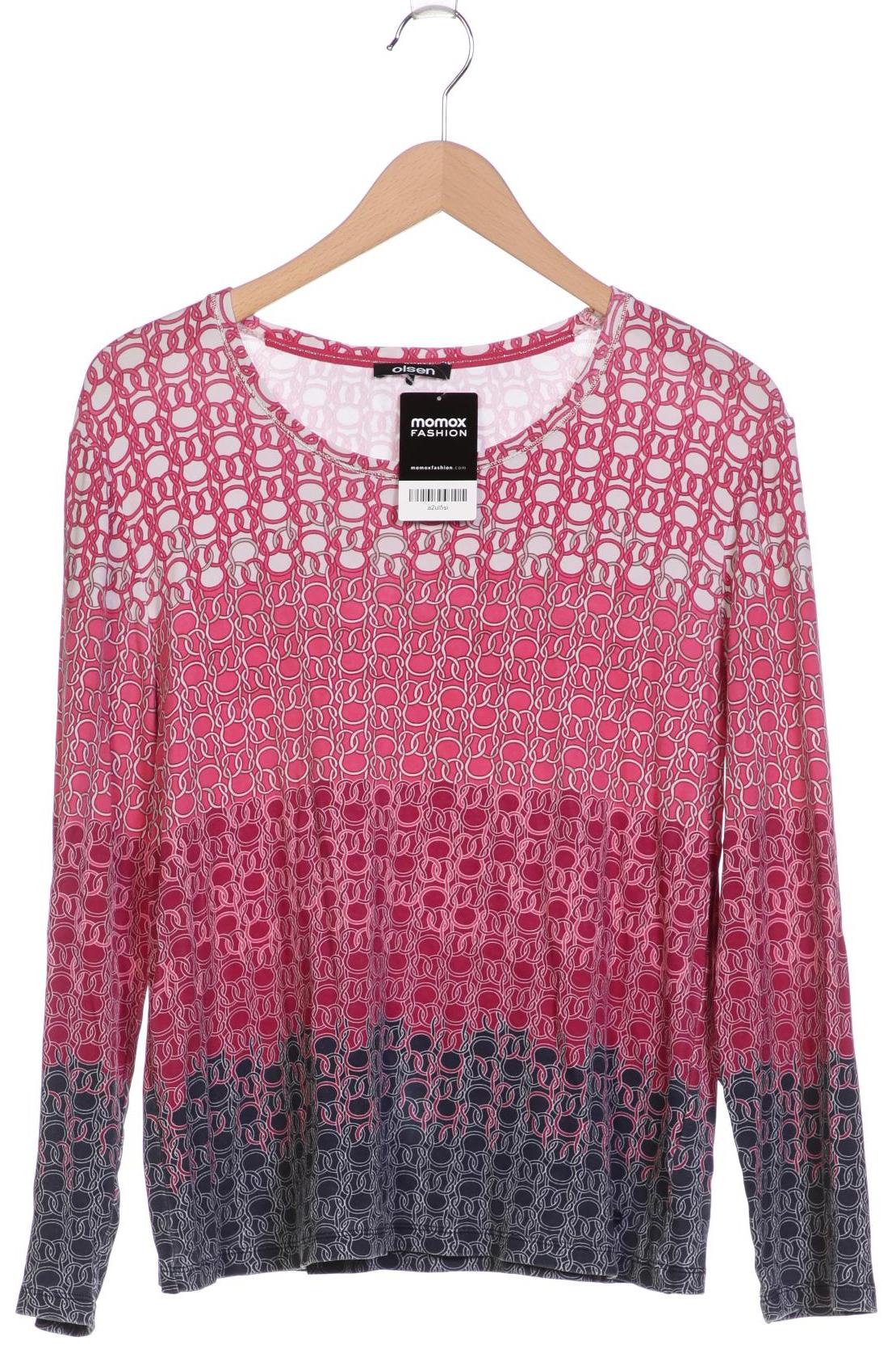 

Olsen Damen Langarmshirt, pink, Gr. 42