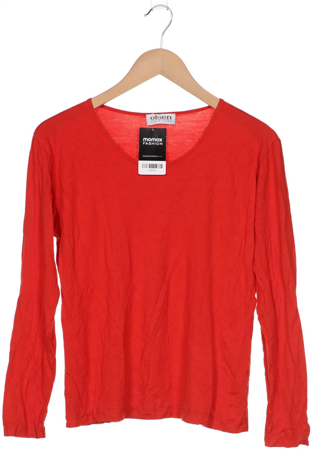 

Olsen Damen Langarmshirt, rot, Gr. 42