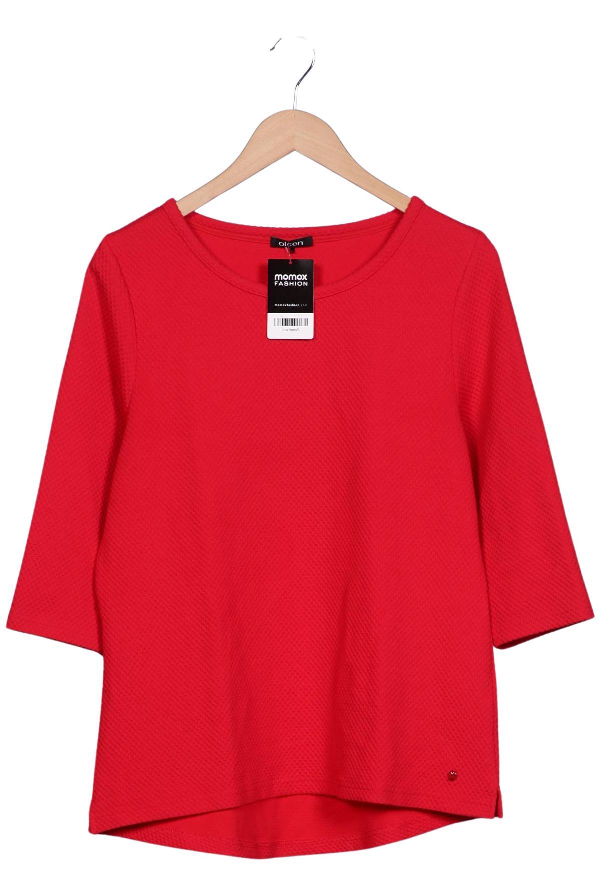 

Olsen Damen Langarmshirt, rot, Gr. 42