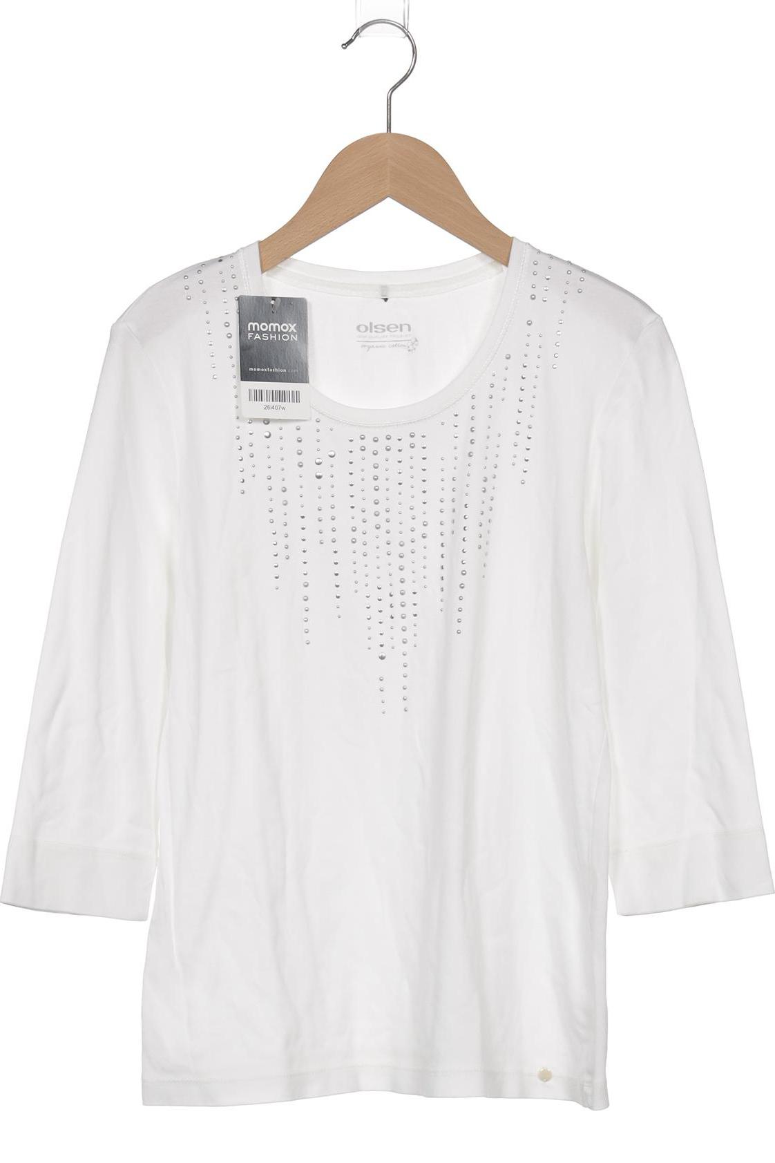 

Olsen Damen Langarmshirt, weiß, Gr. 36