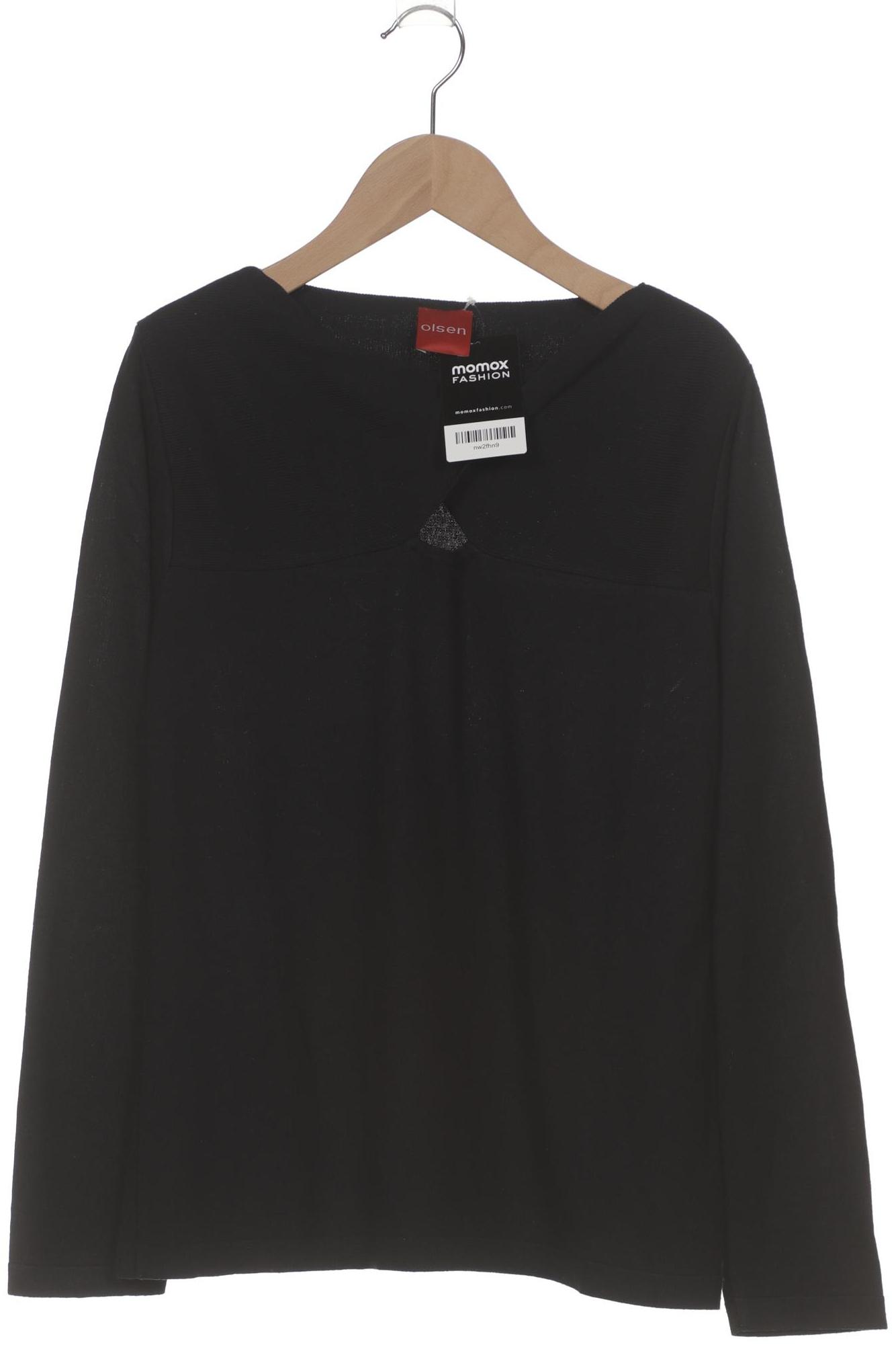 

Olsen Damen Langarmshirt, schwarz, Gr. 40