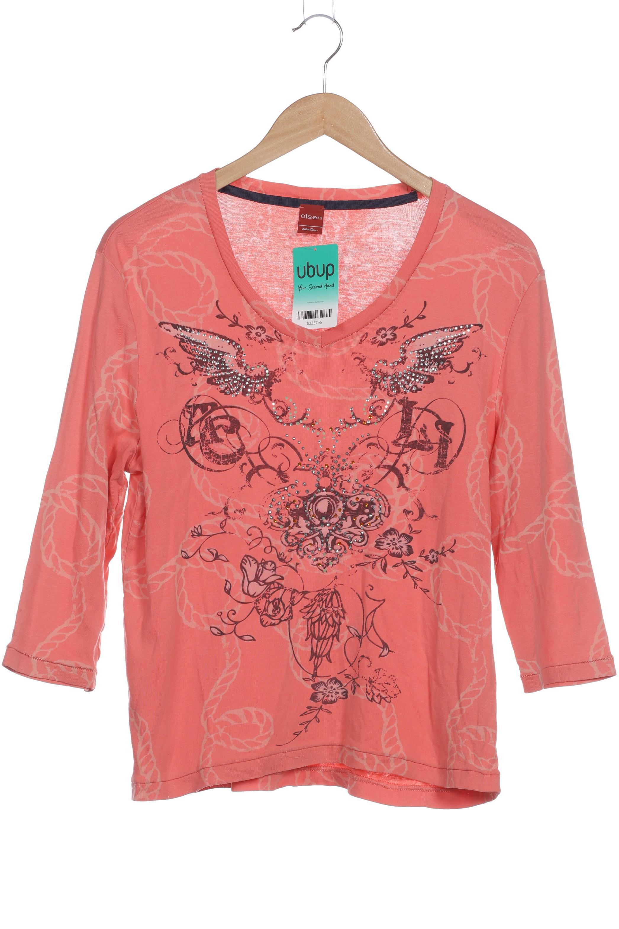 

Olsen Damen Langarmshirt, pink, Gr. 44