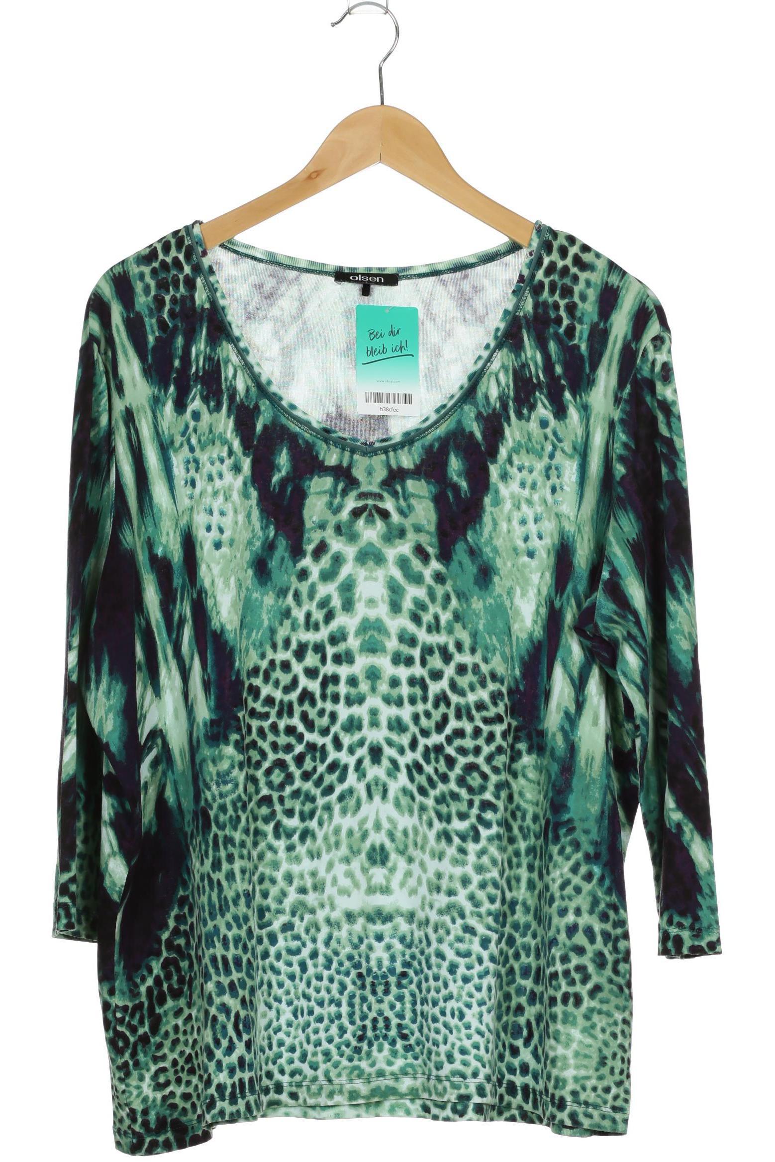 

Olsen Damen Langarmshirt, grün, Gr. 48