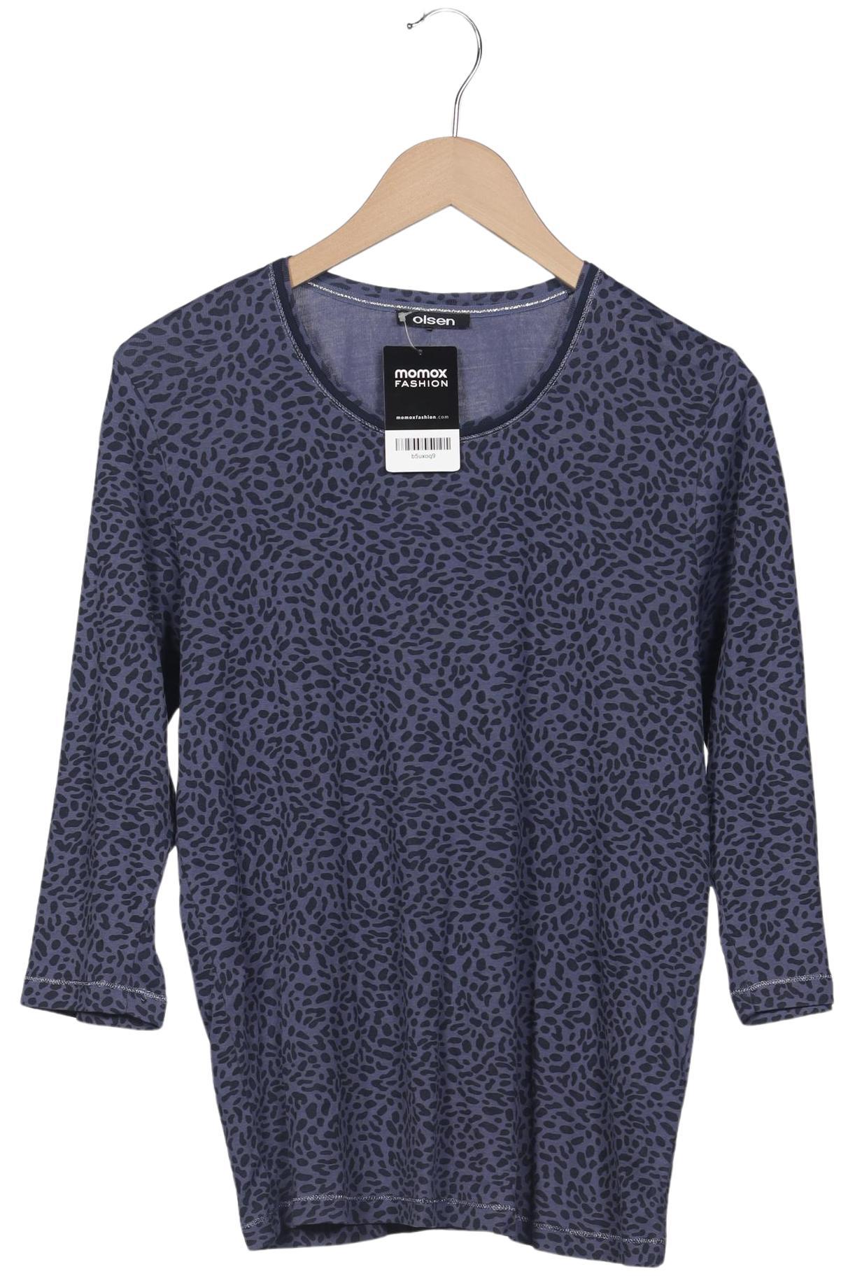 

Olsen Damen Langarmshirt, marineblau, Gr. 42