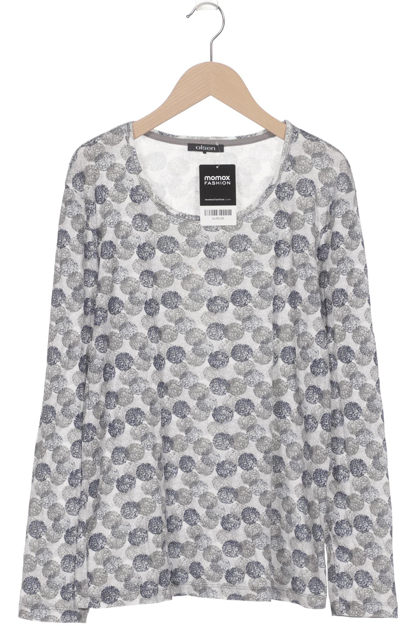 

Olsen Damen Langarmshirt, marineblau, Gr. 44