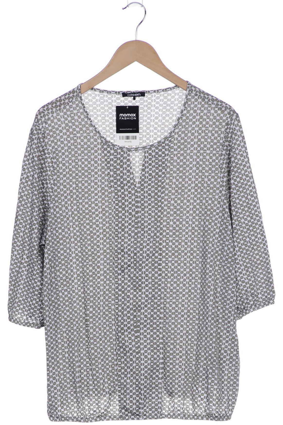 

Olsen Damen Langarmshirt, grün, Gr. 46
