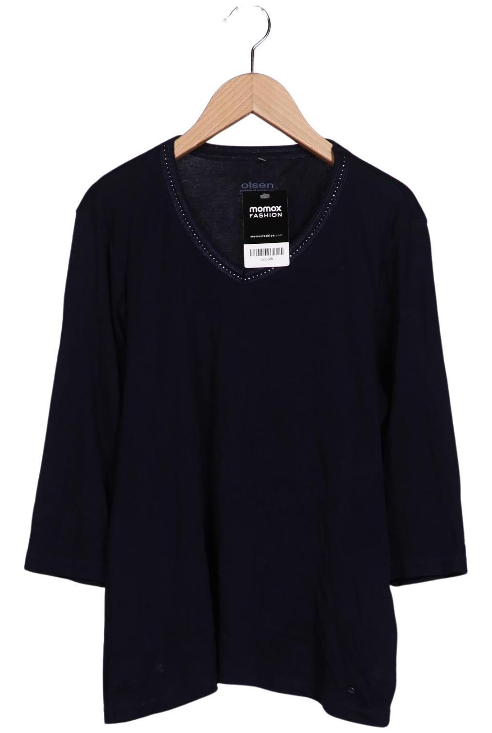 

Olsen Damen Langarmshirt, marineblau, Gr. 40