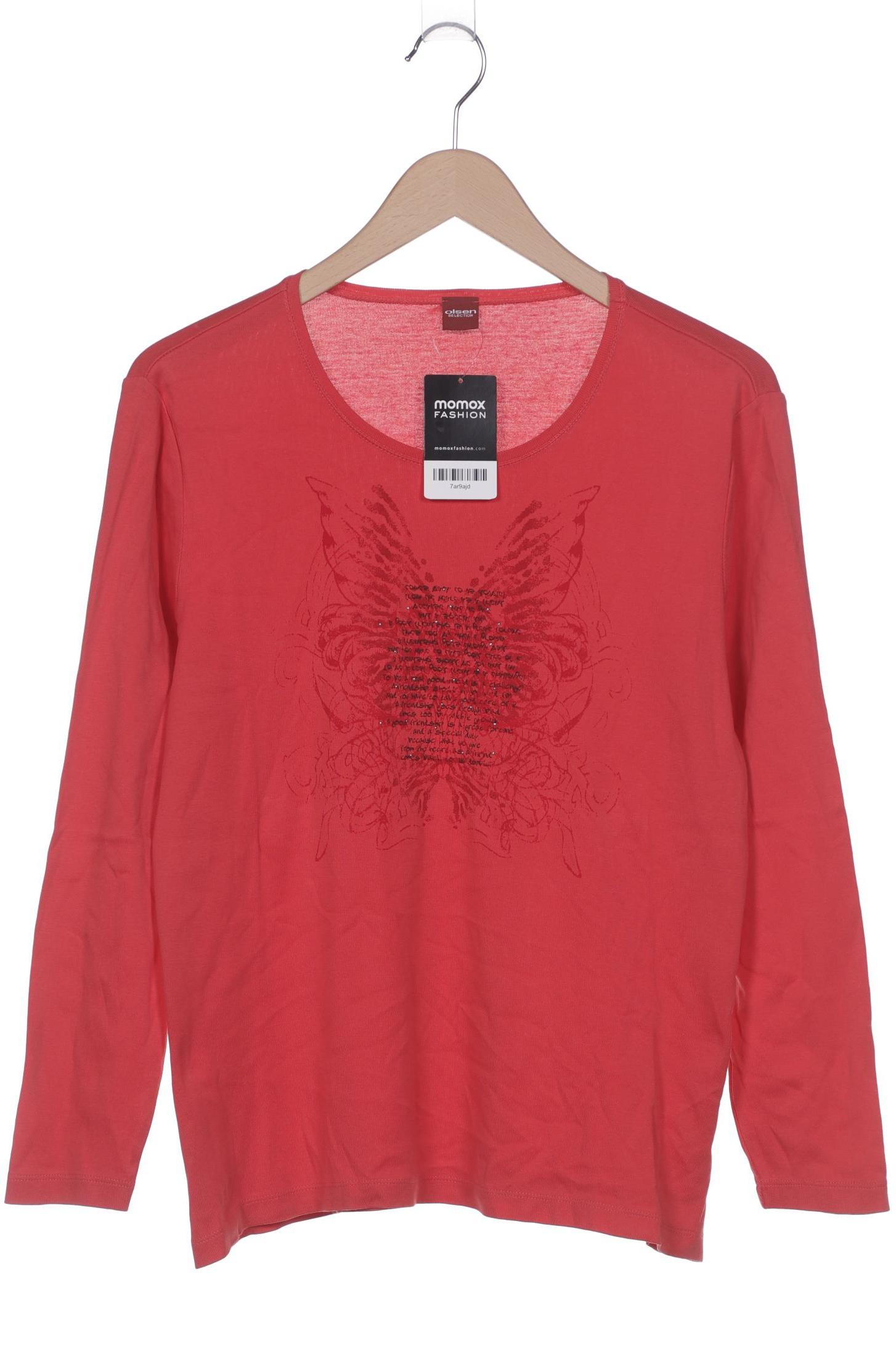 

Olsen Damen Langarmshirt, rot, Gr. 44
