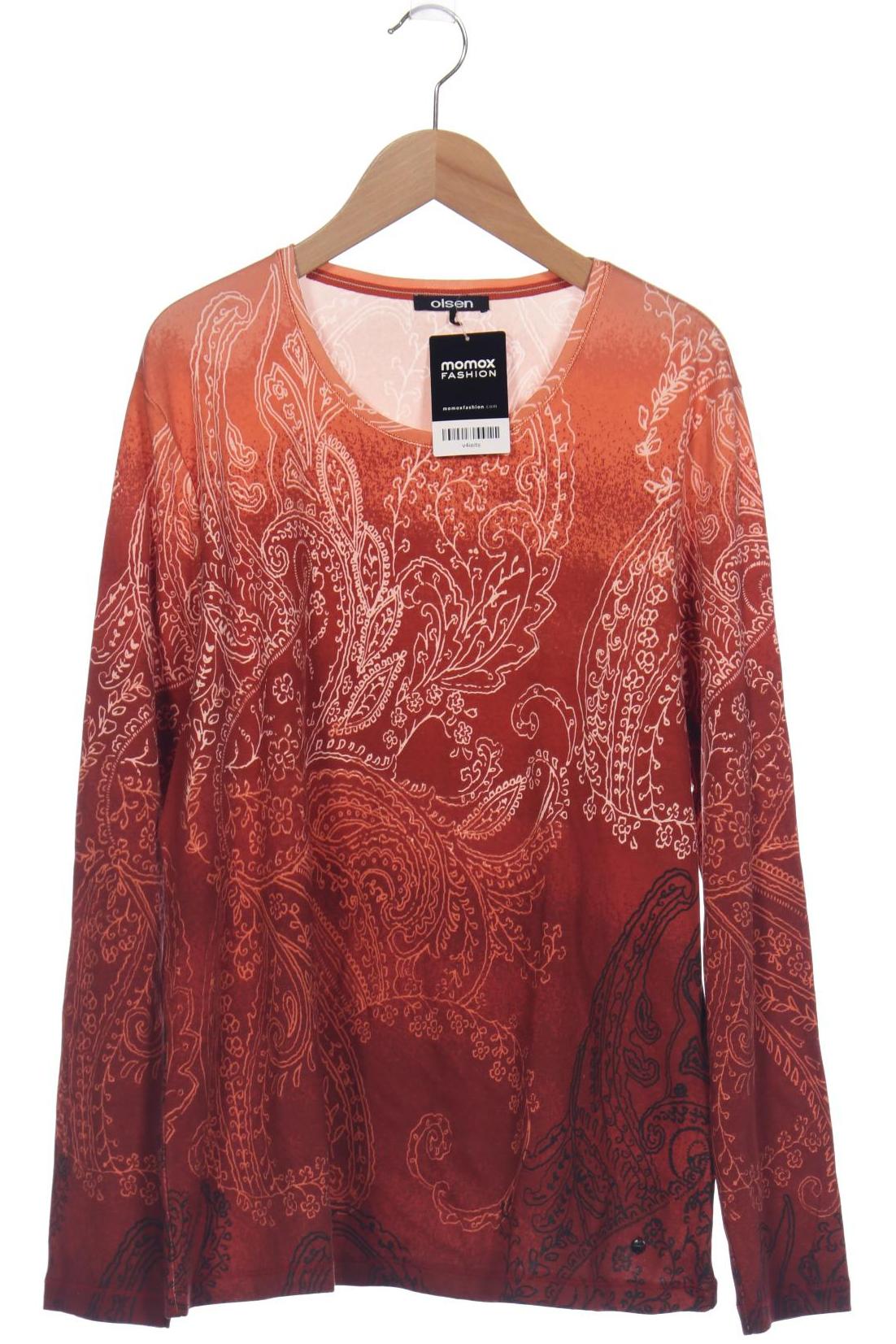 

Olsen Damen Langarmshirt, orange