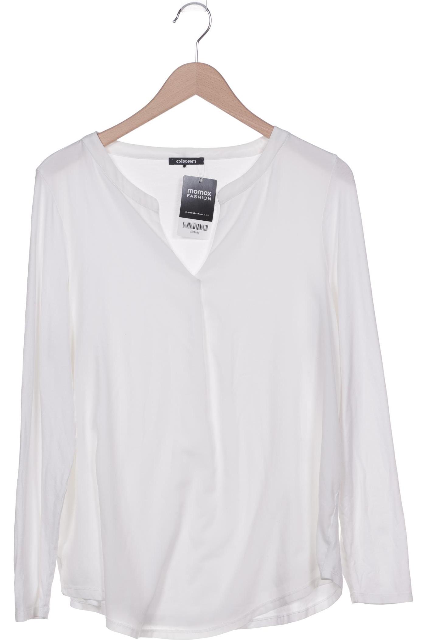 

Olsen Damen Langarmshirt, weiß, Gr. 42