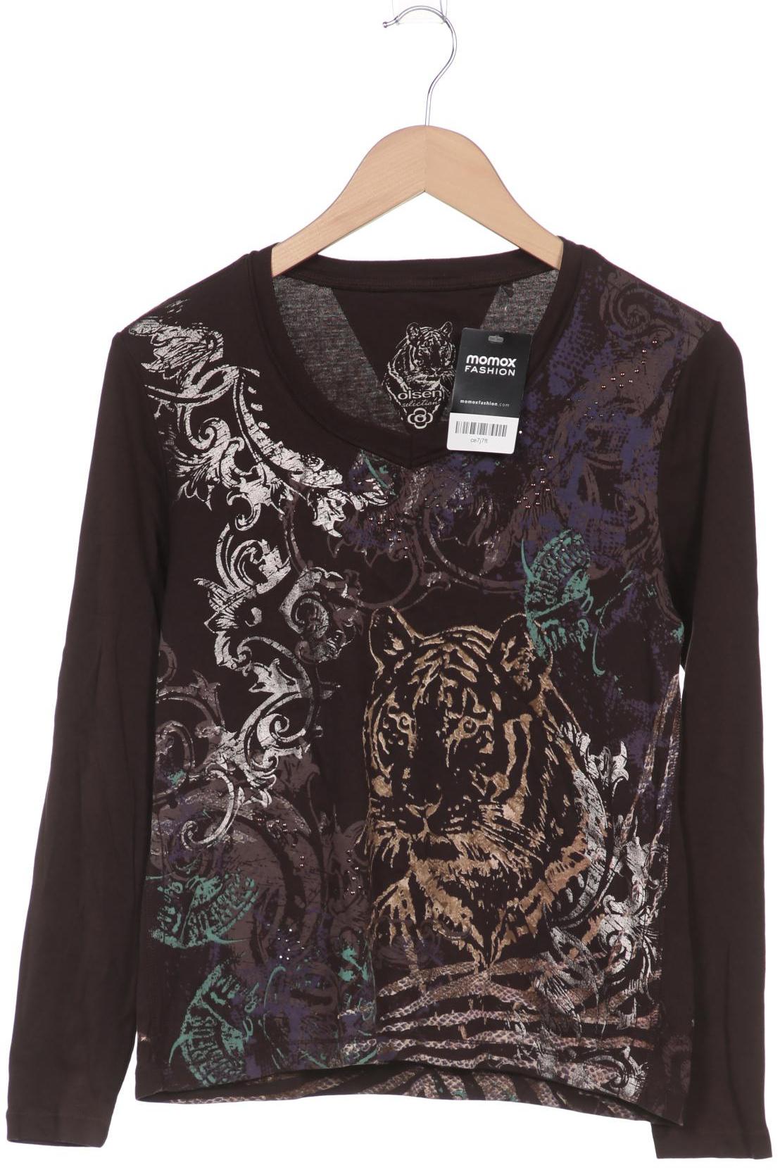 

Olsen Damen Langarmshirt, braun, Gr. 40