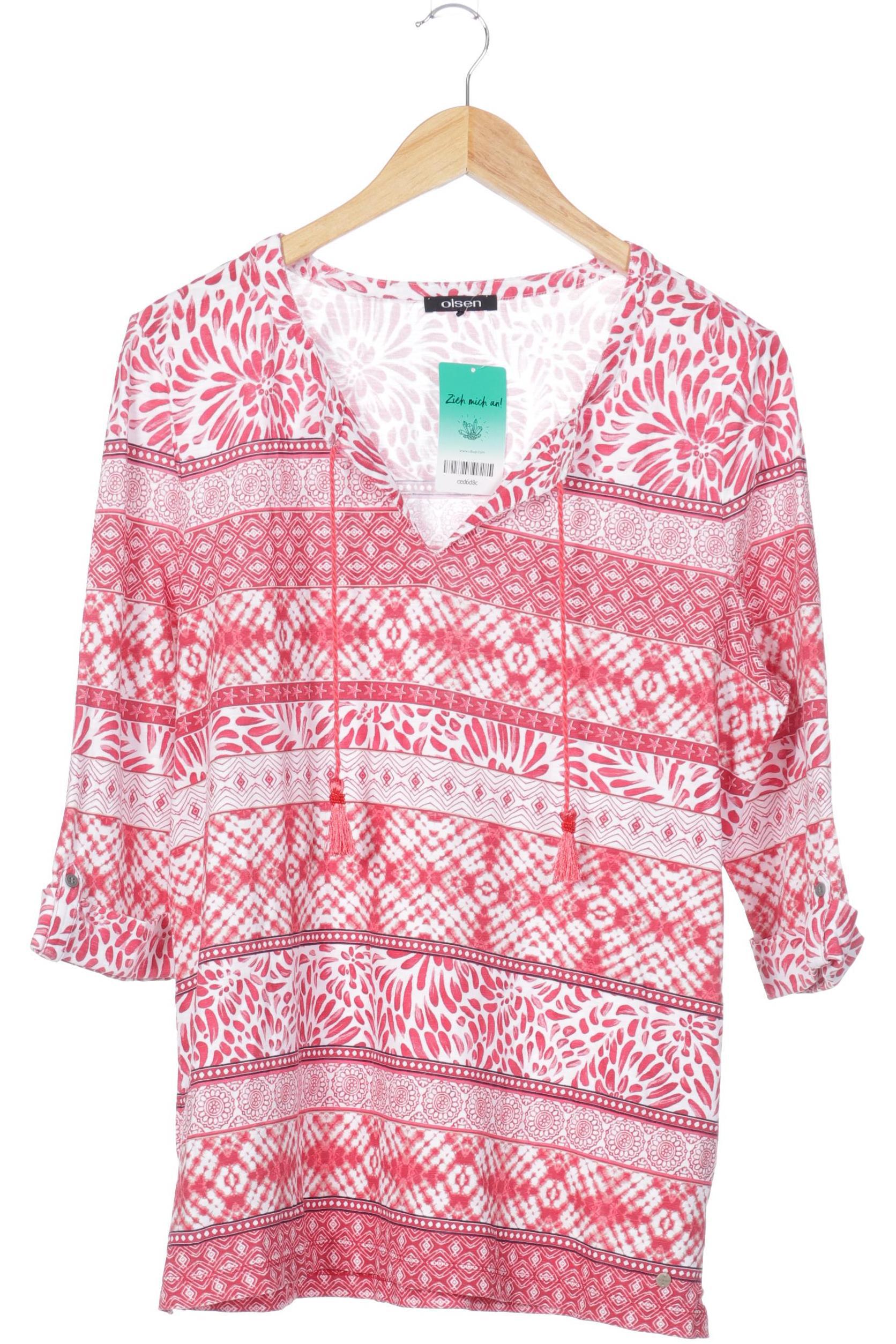 

Olsen Damen Langarmshirt, rot, Gr. 44