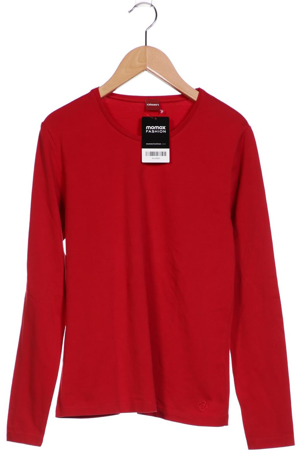 

Olsen Damen Langarmshirt, rot, Gr. 38