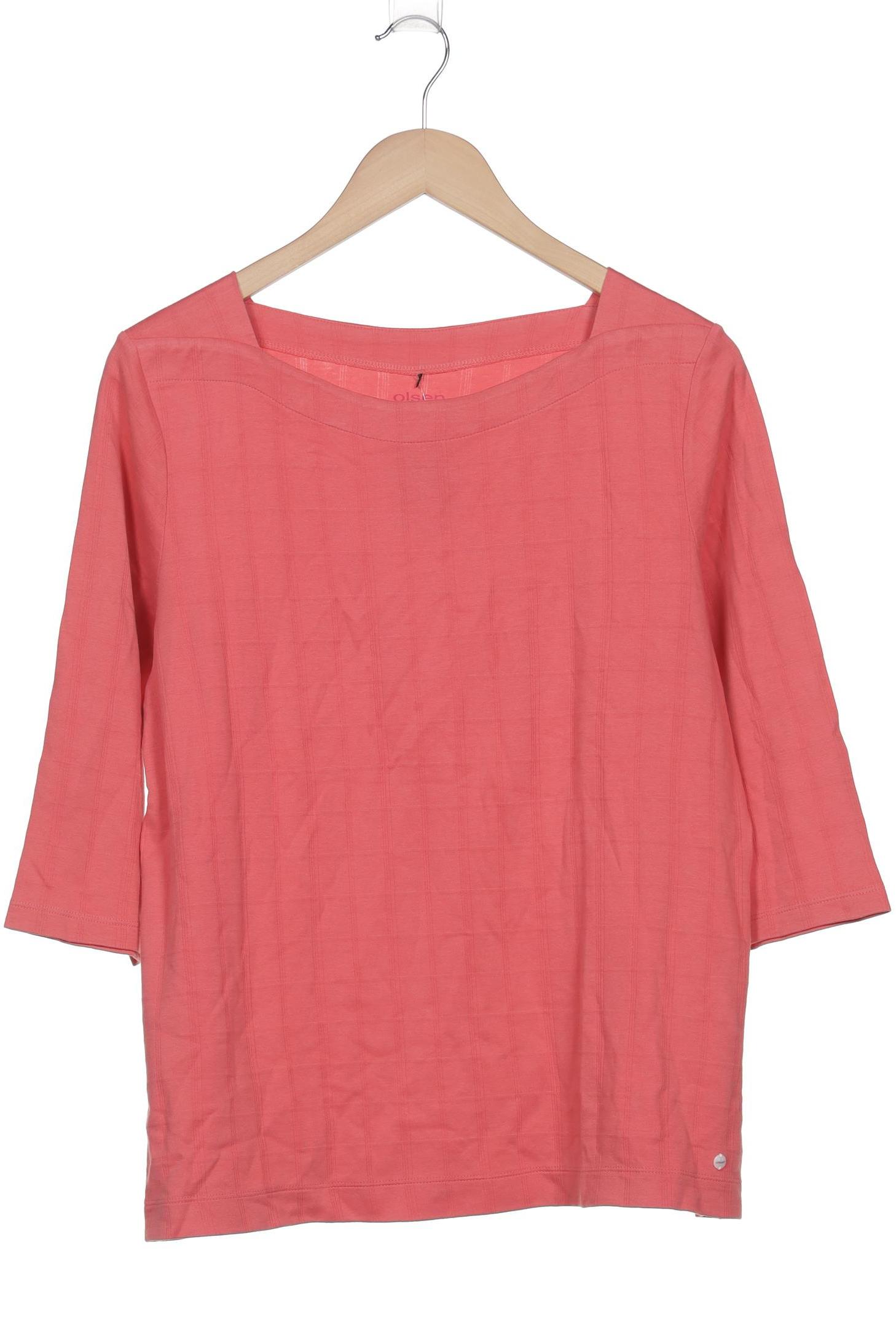 

Olsen Damen Langarmshirt, pink, Gr. 48