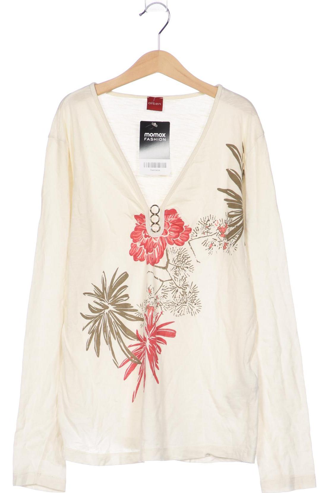

Olsen Damen Langarmshirt, cremeweiß