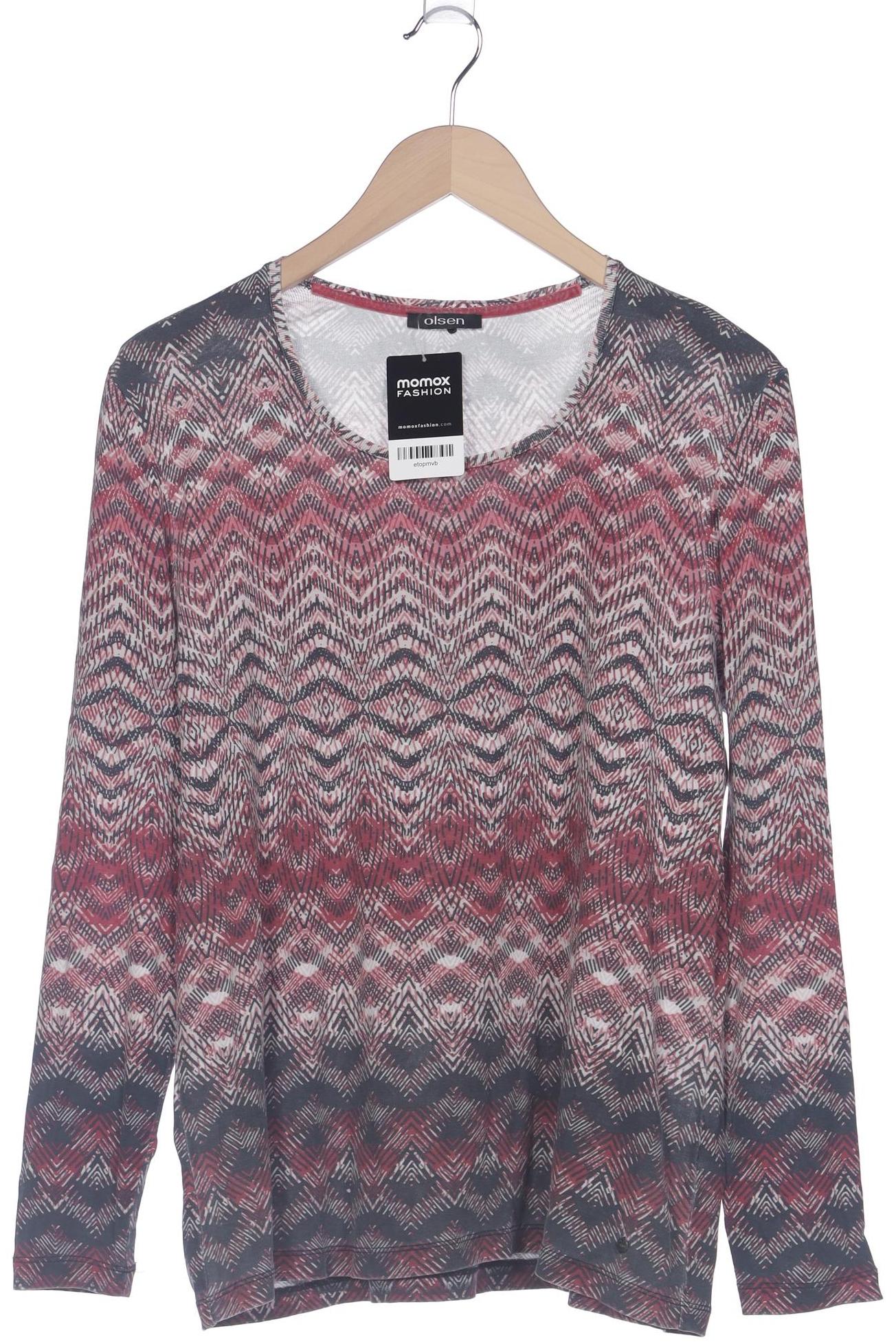 

Olsen Damen Langarmshirt, bordeaux, Gr. 44