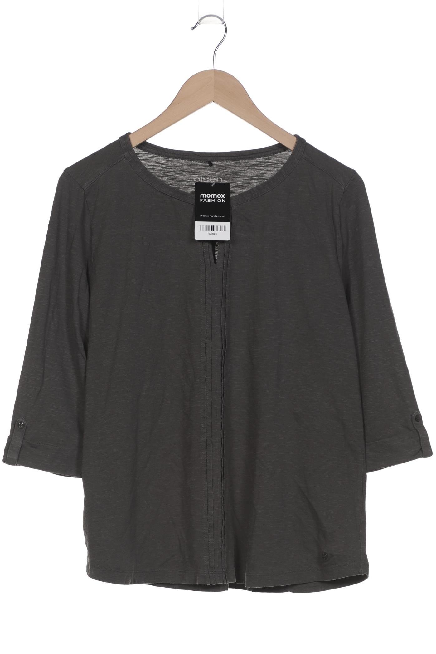 

Olsen Damen Langarmshirt, grün, Gr. 44