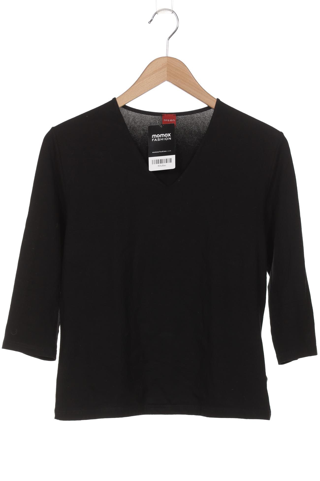 

Olsen Damen Langarmshirt, schwarz, Gr. 40